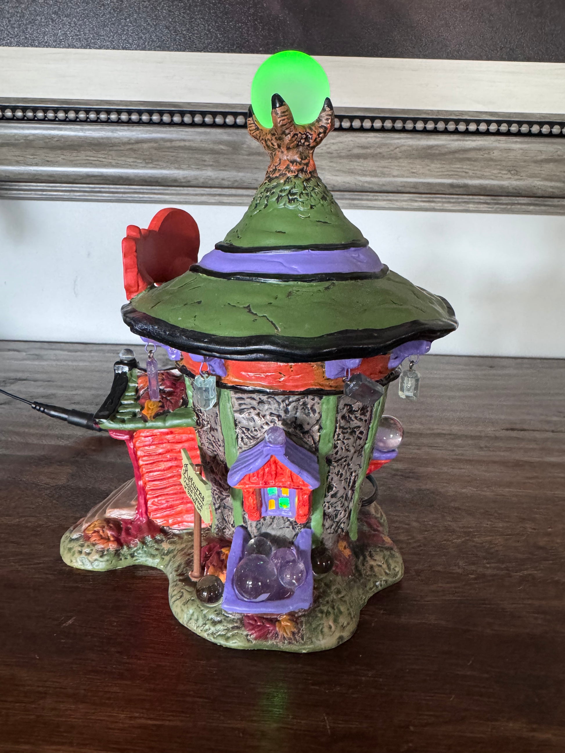 New In Box Dept 56 Snow Village Halloween Cryptic Cave Crystals