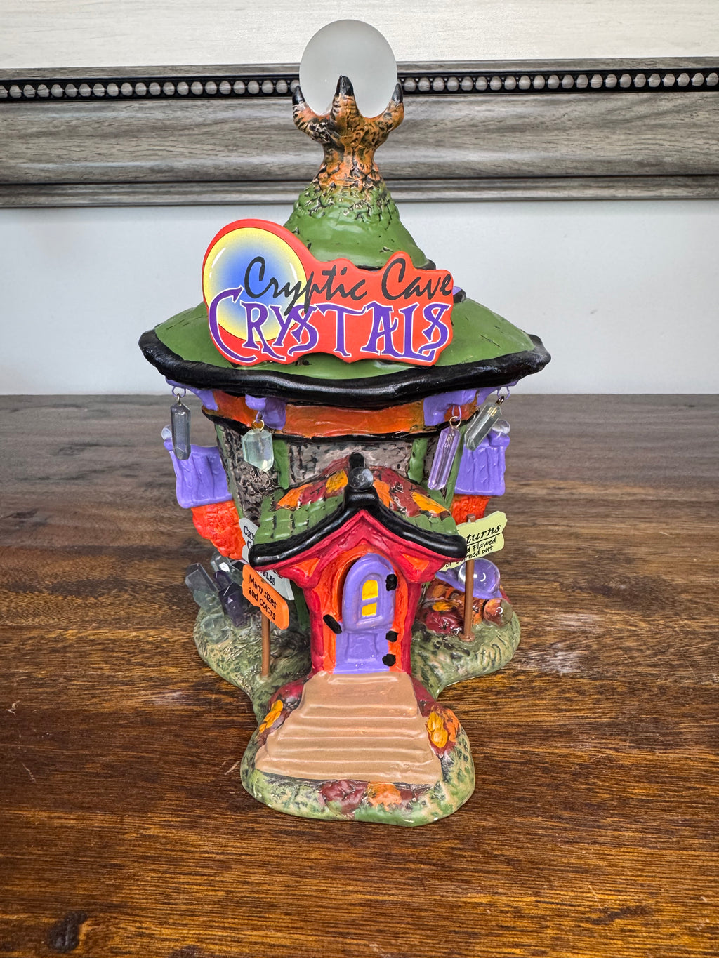 New In Box Dept 56 Snow Village Halloween Cryptic Cave Crystals