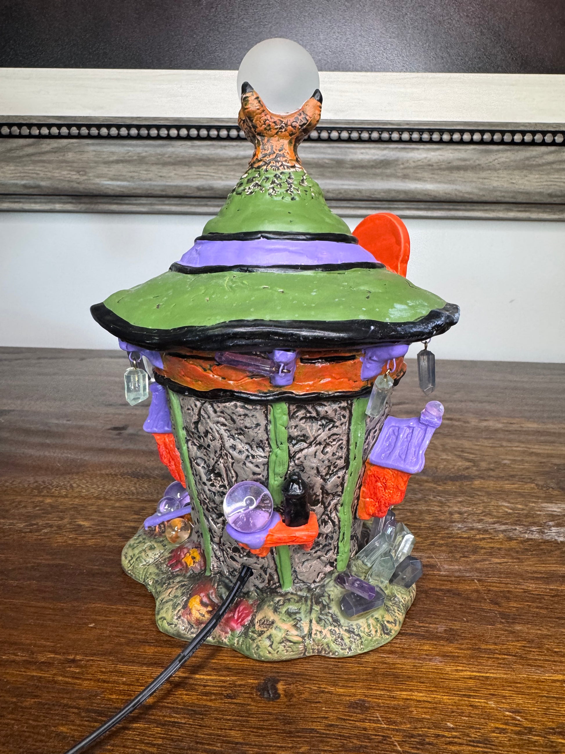 New In Box Dept 56 Snow Village Halloween Cryptic Cave Crystals