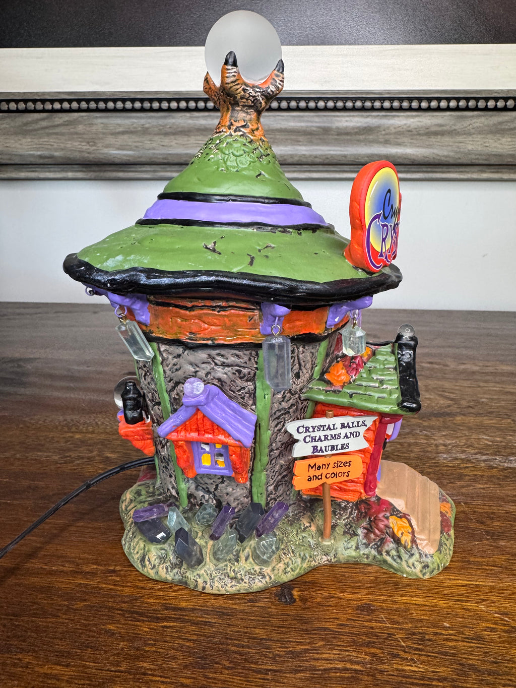 New In Box Dept 56 Snow Village Halloween Cryptic Cave Crystals