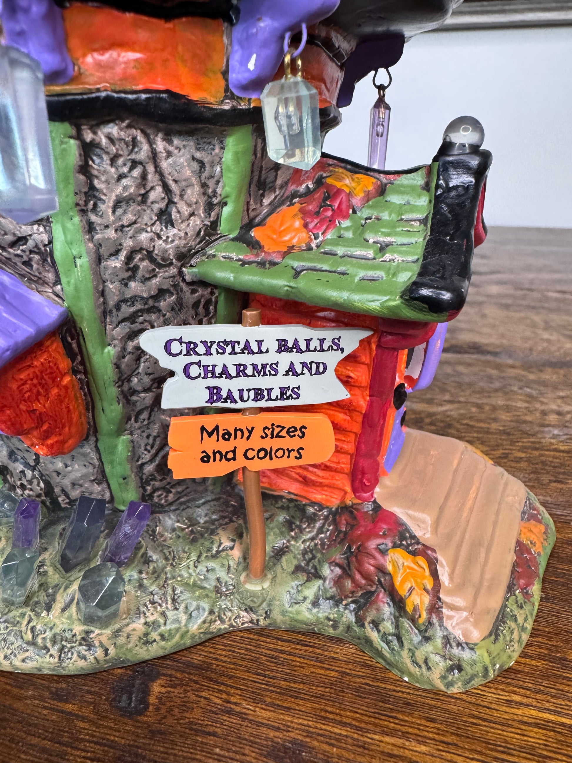 New In Box Dept 56 Snow Village Halloween Cryptic Cave Crystals