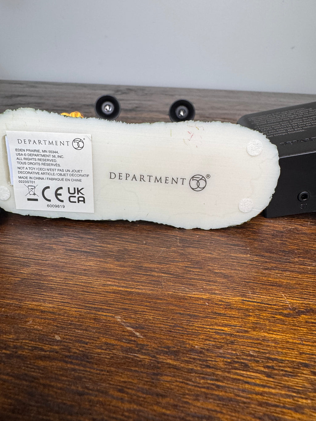 New in Box Dept 56 Halloween Village Accessory Boo Lit Billboard