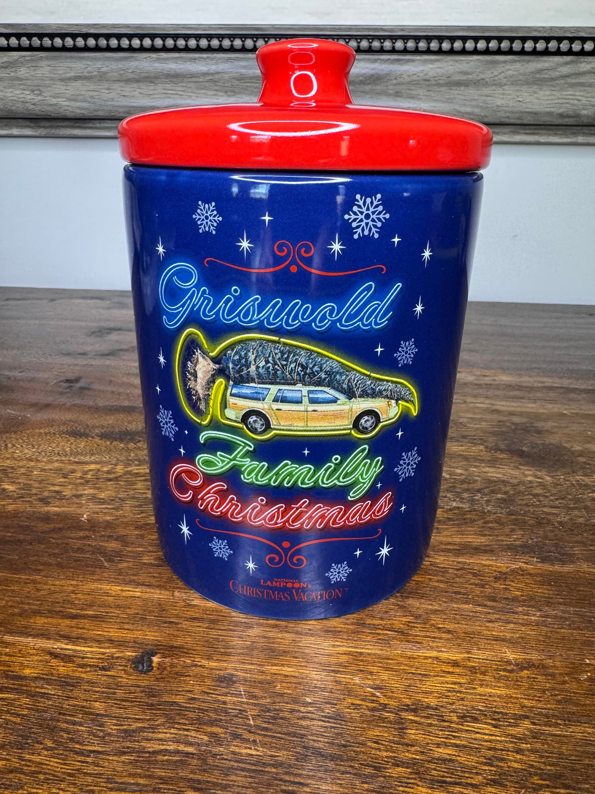 New in Box Enesco Griswold Family Vacation Cookie Jar