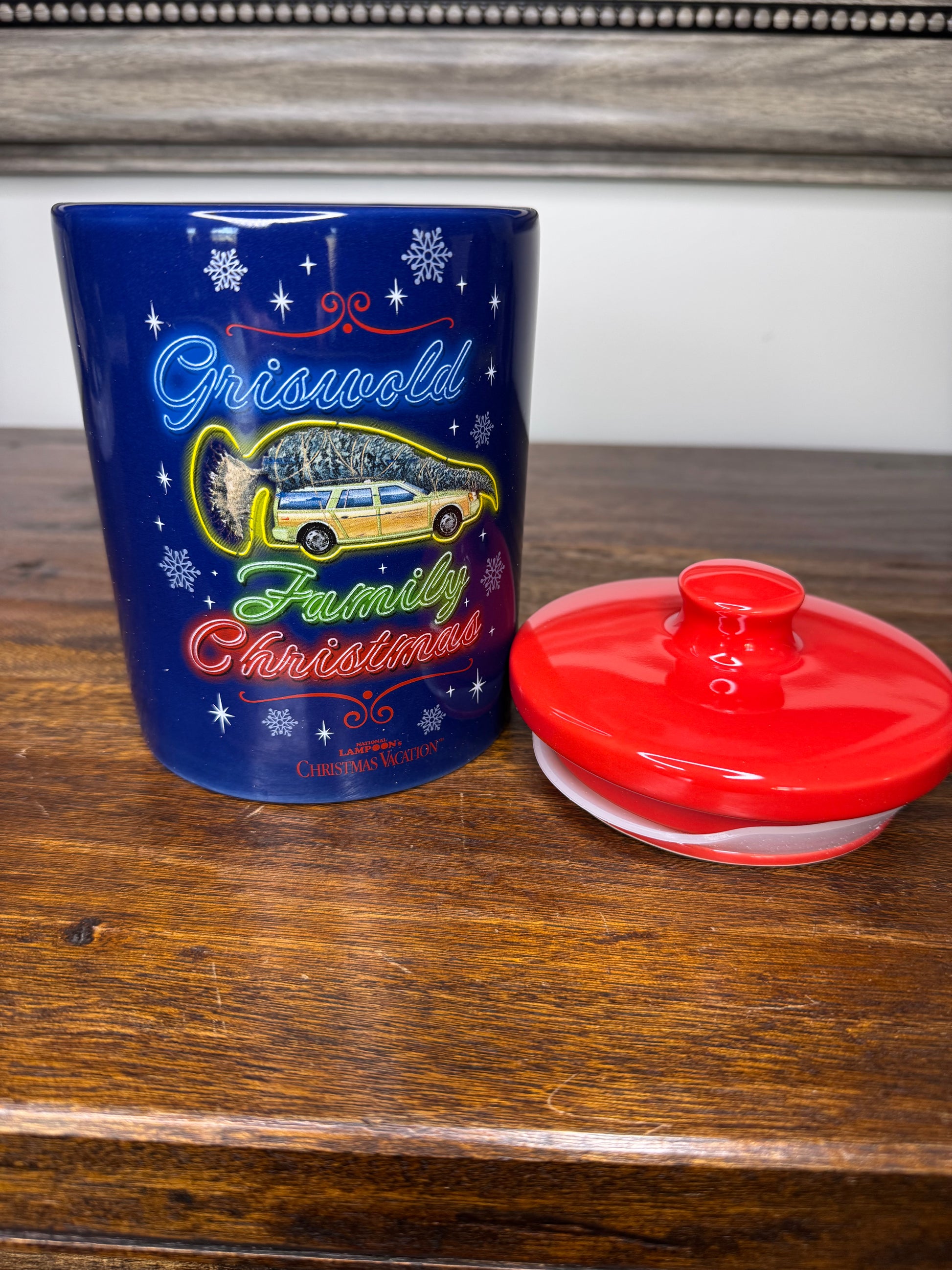 New in Box Enesco Griswold Family Vacation Cookie Jar