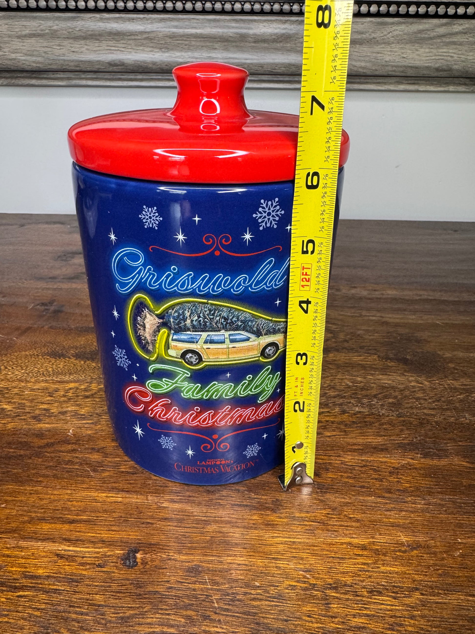 New in Box Enesco Griswold Family Vacation Cookie Jar