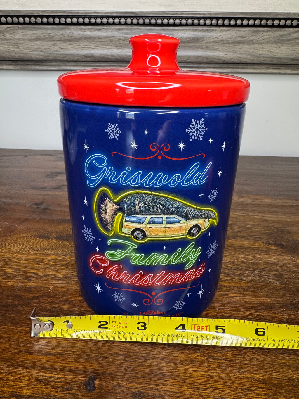 New in Box Enesco Griswold Family Vacation Cookie Jar