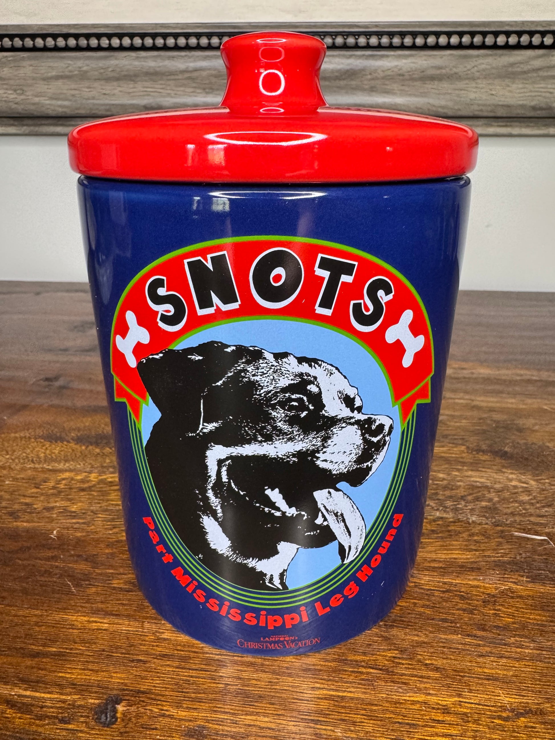 New in Box Enesco National Lampoon's Christmas Vacation "Snots" Cookie Jar