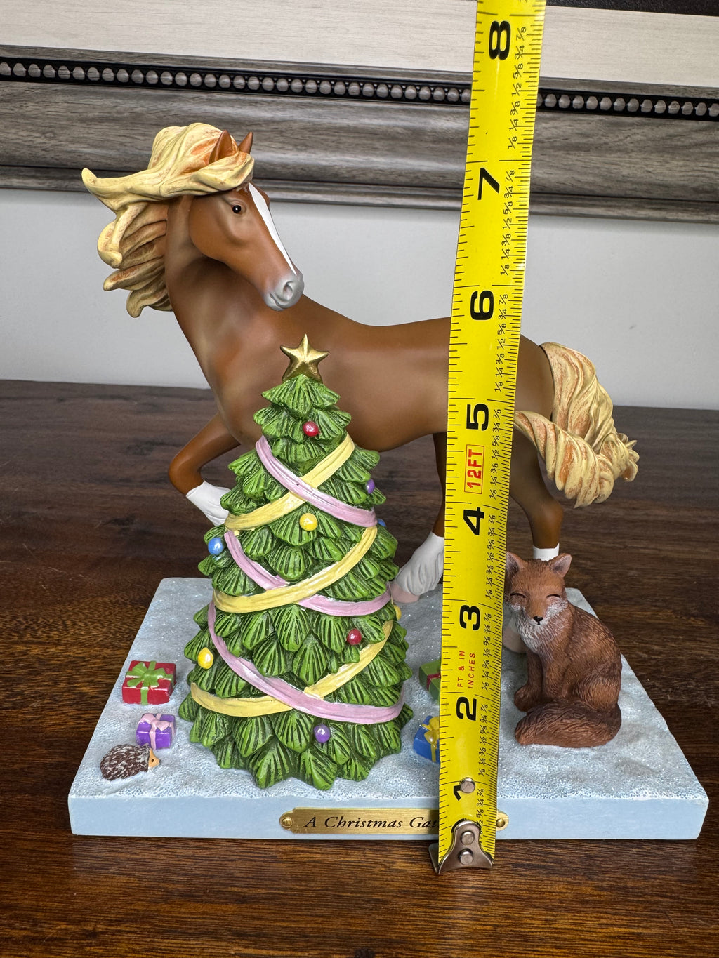 New in Box Trail of Painted Ponies "A Christmas Gathering"