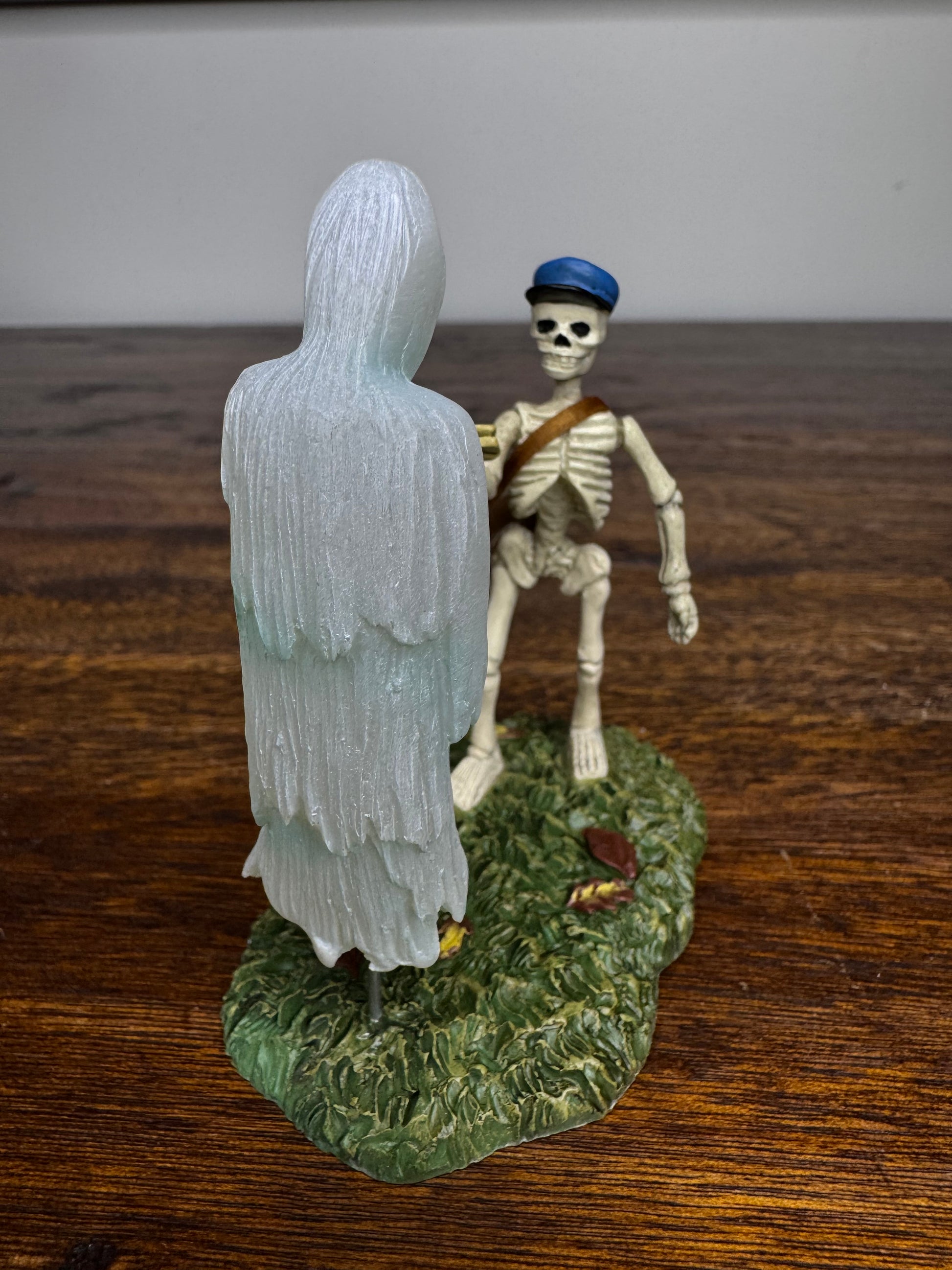 Dept 56 Snow Village Halloween Accessory "Rain Nor Sleet Nor Fright"