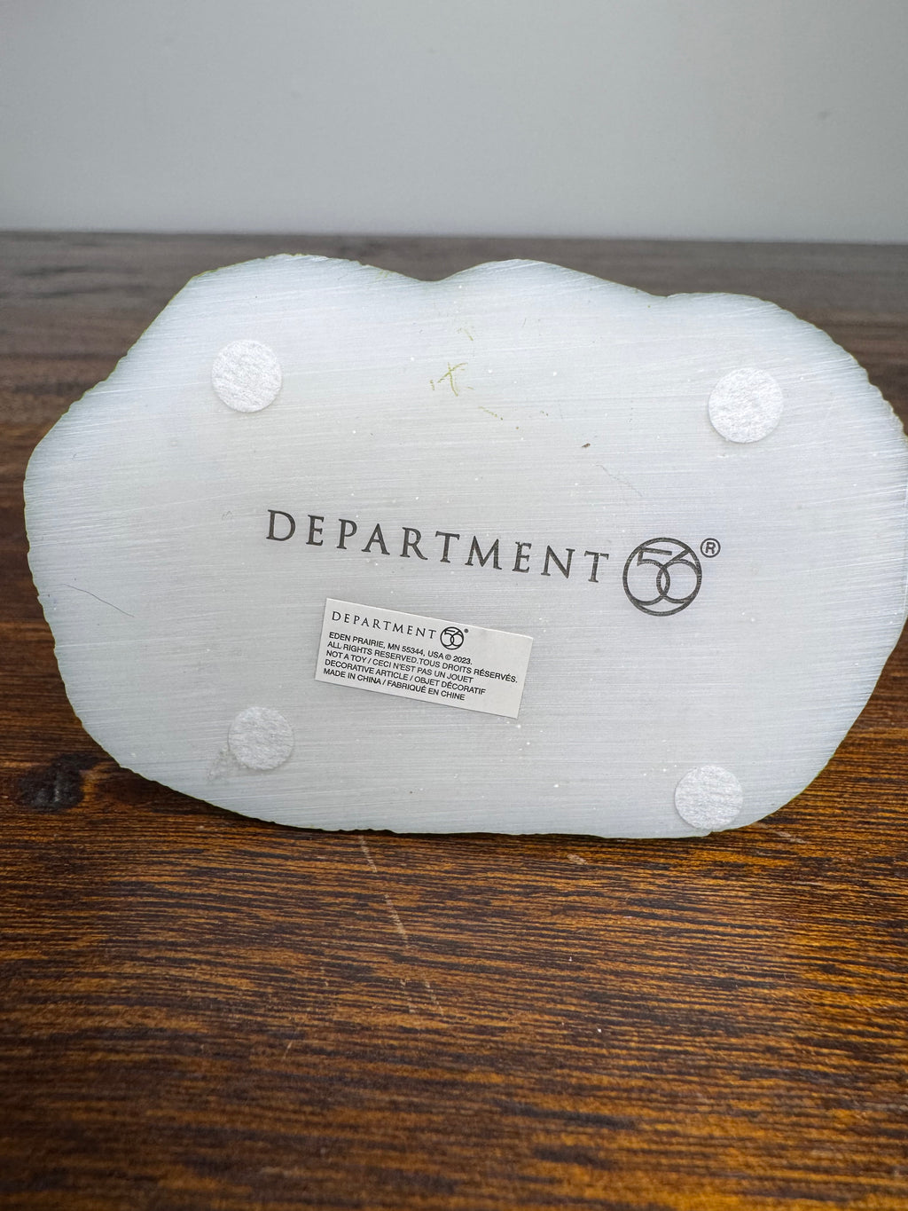 Dept 56 Snow Village Halloween Accessory "Rain Nor Sleet Nor Fright"