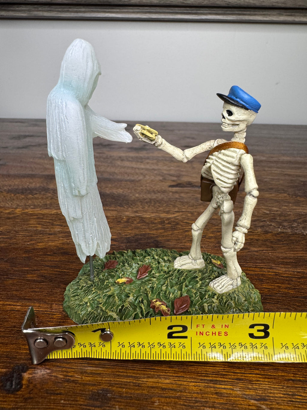 Dept 56 Snow Village Halloween Accessory "Rain Nor Sleet Nor Fright"