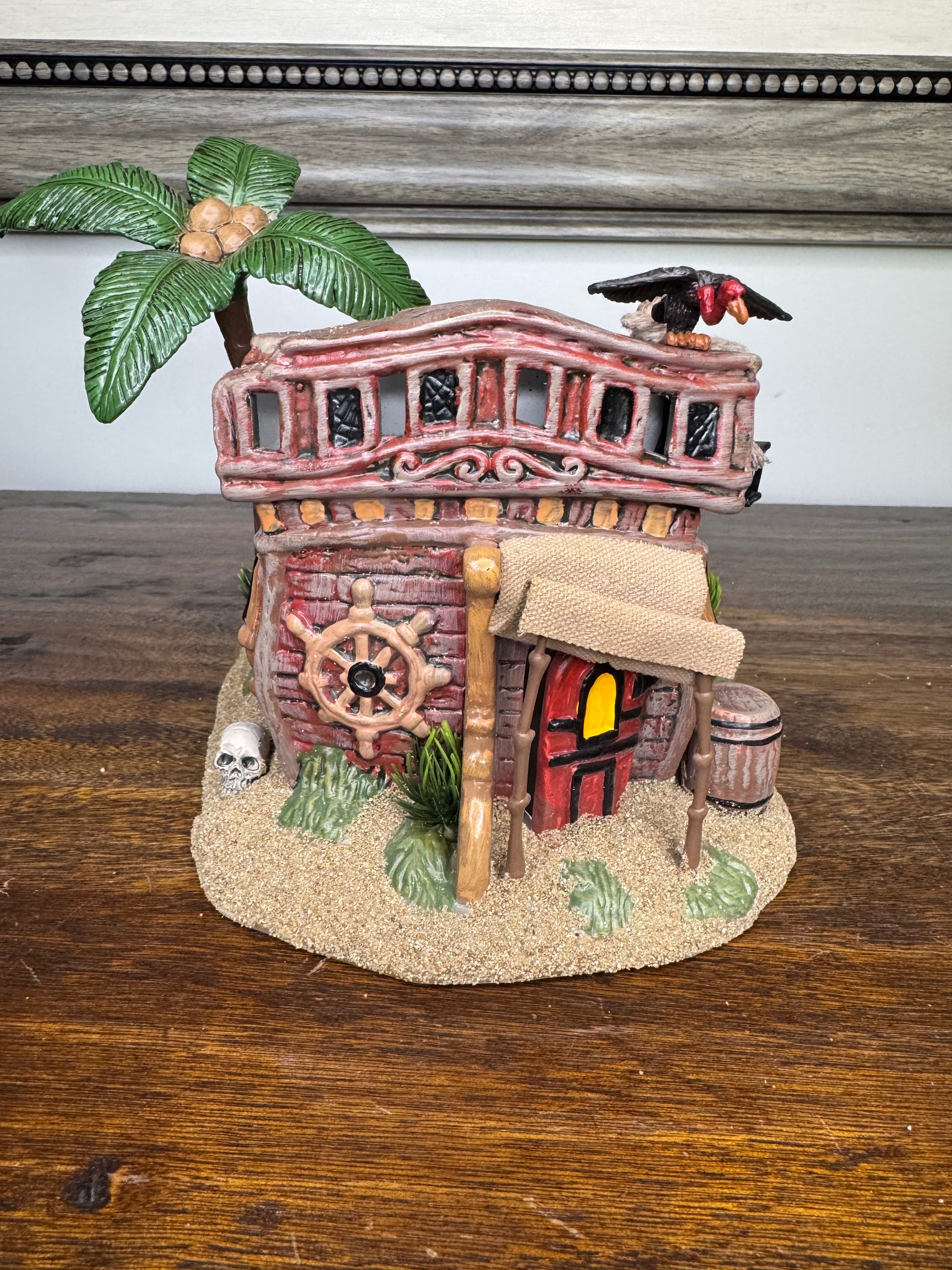 Dept 56 Snow Village Halloween Pirate Haven Hideaway New in Box, Light Up