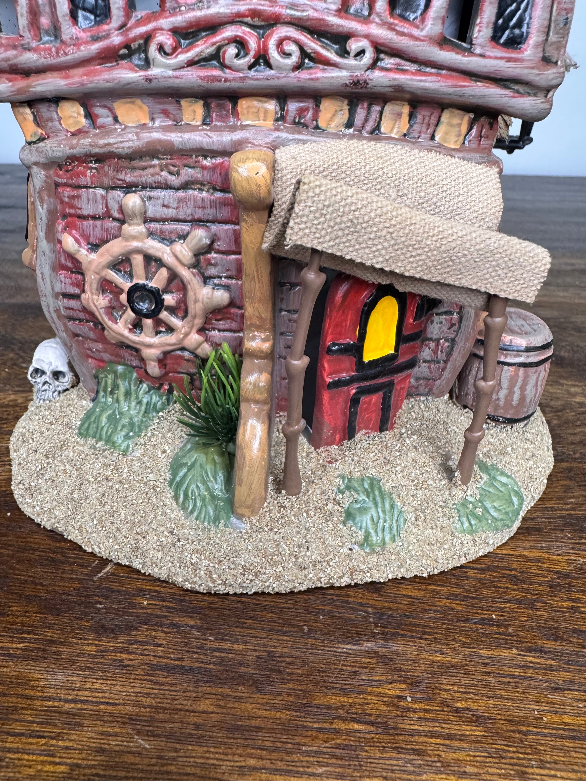 Dept 56 Snow Village Halloween Pirate Haven Hideaway New in Box, Light Up