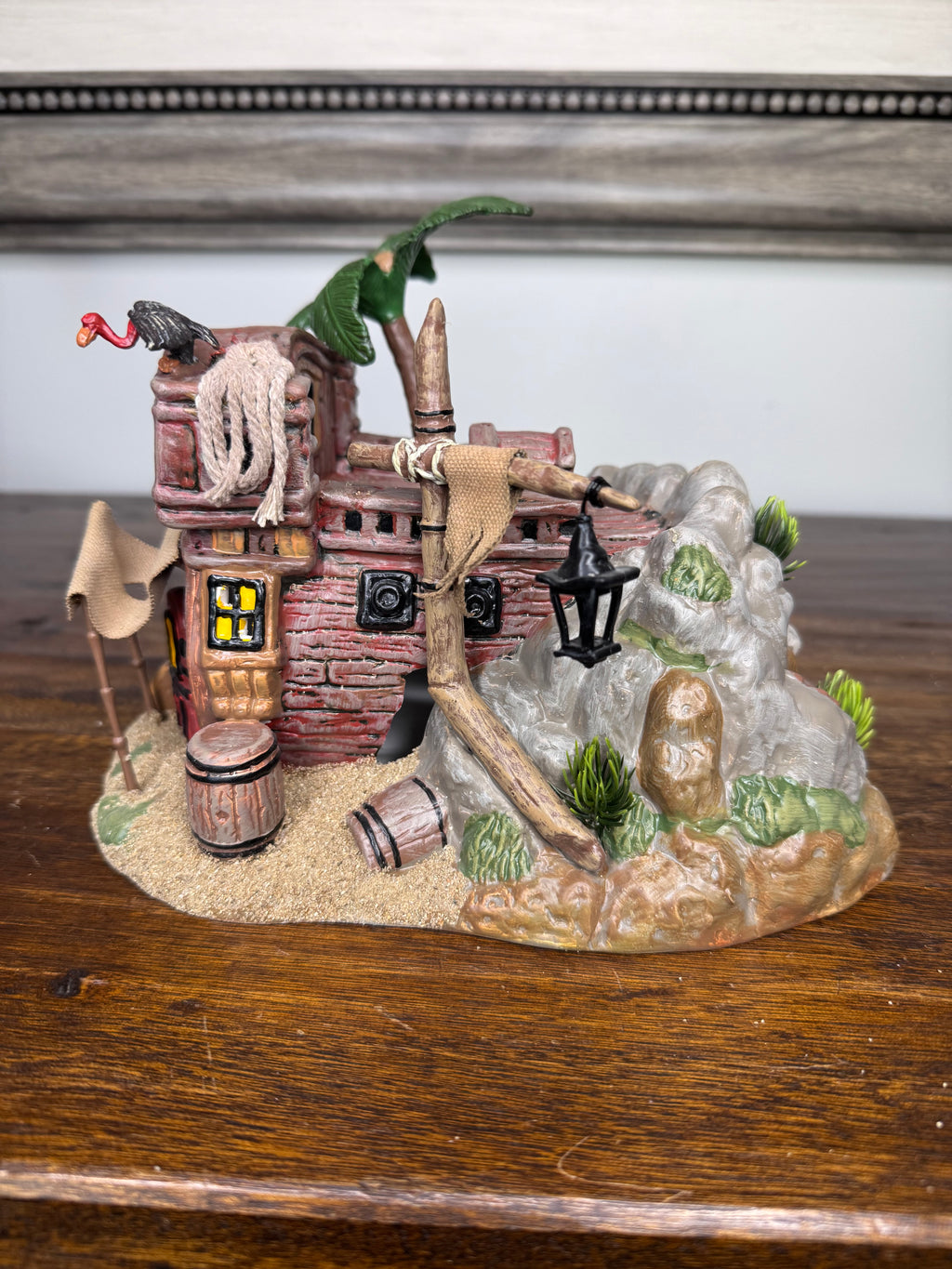 Dept 56 Snow Village Halloween Pirate Haven Hideaway New in Box, Light Up