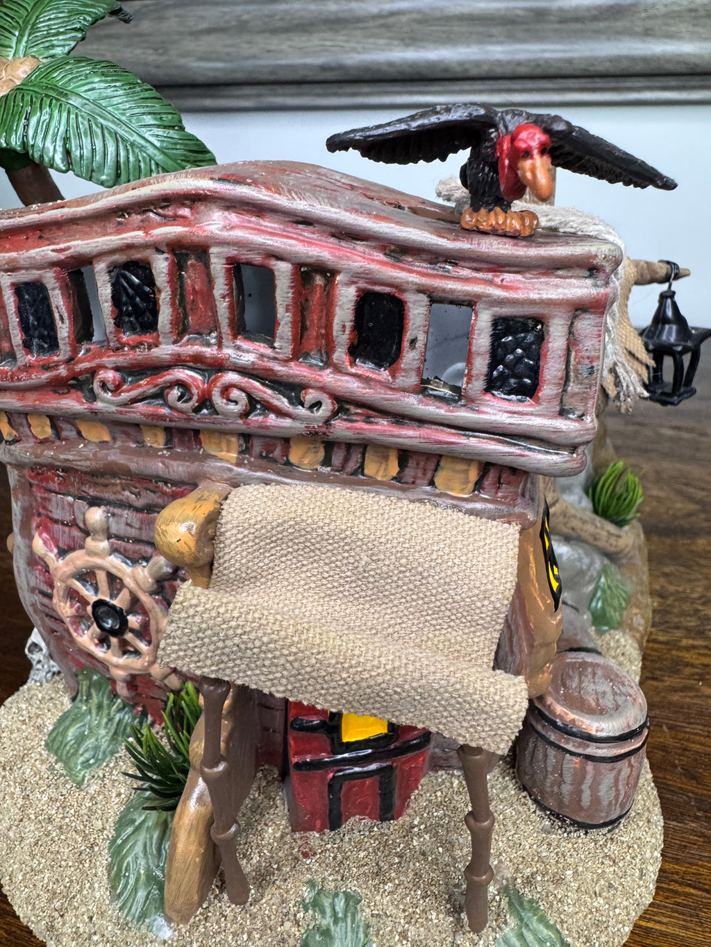 Dept 56 Snow Village Halloween Pirate Haven Hideaway New in Box, Light Up