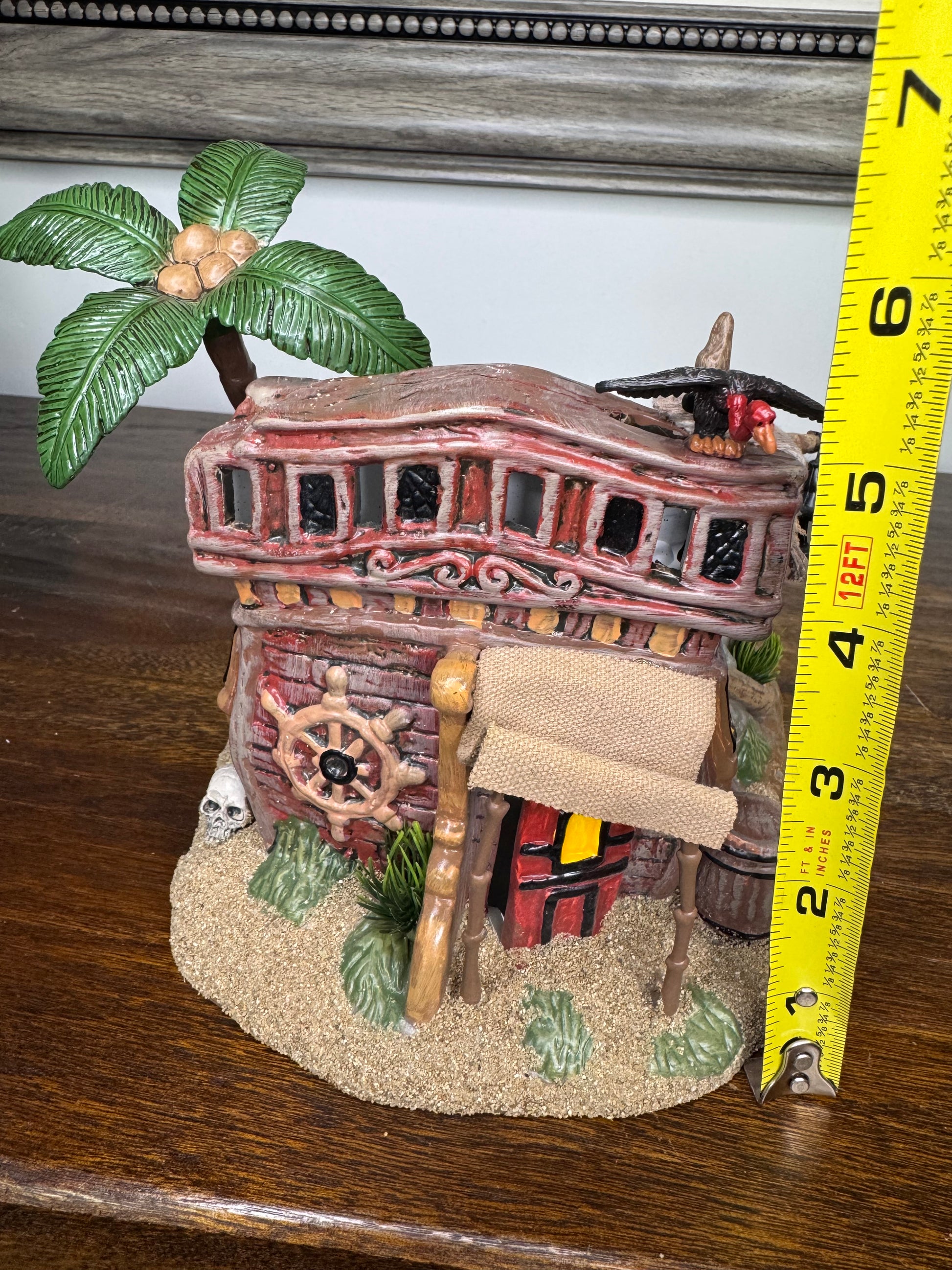 Dept 56 Snow Village Halloween Pirate Haven Hideaway New in Box, Light Up