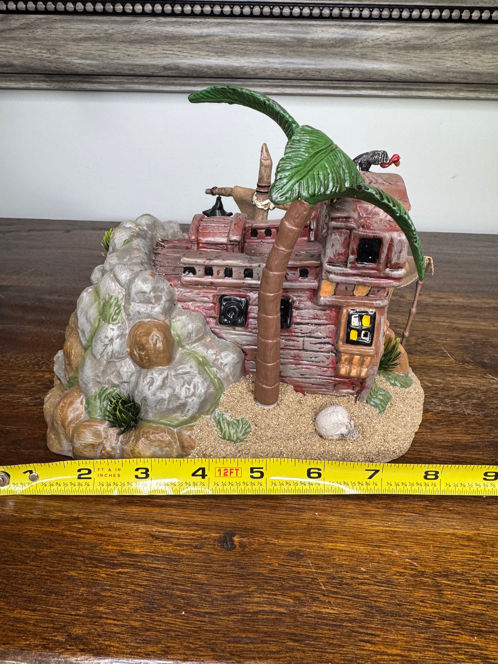 Dept 56 Snow Village Halloween Pirate Haven Hideaway New in Box, Light Up