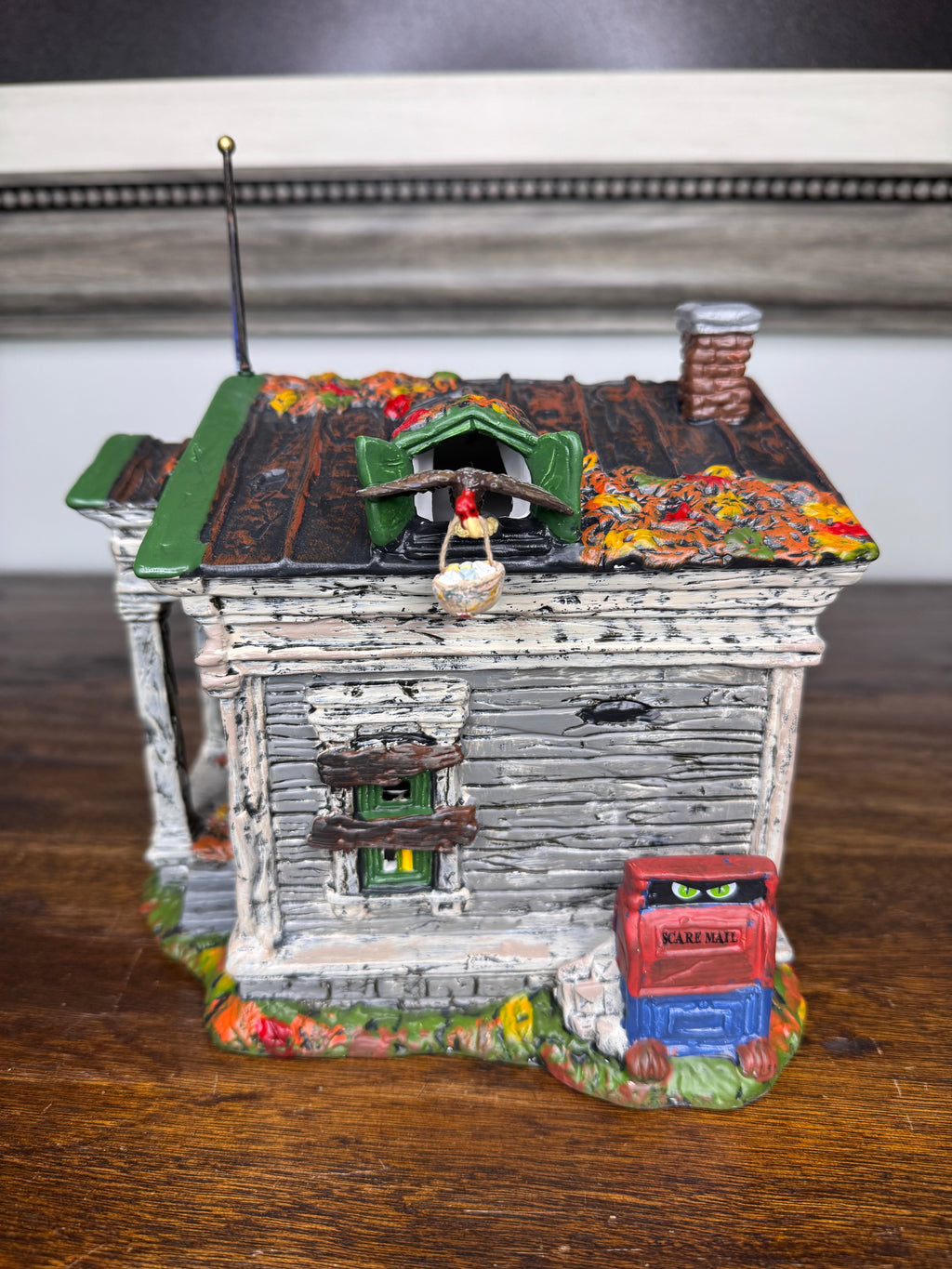 Dept 56 Snow Village Halloween "Ghost Office" New in Box