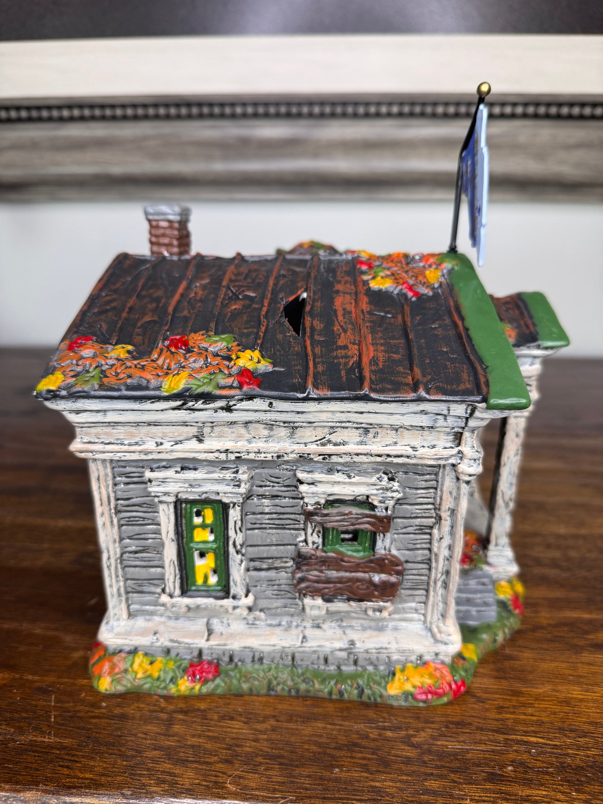 Dept 56 Snow Village Halloween "Ghost Office" New in Box