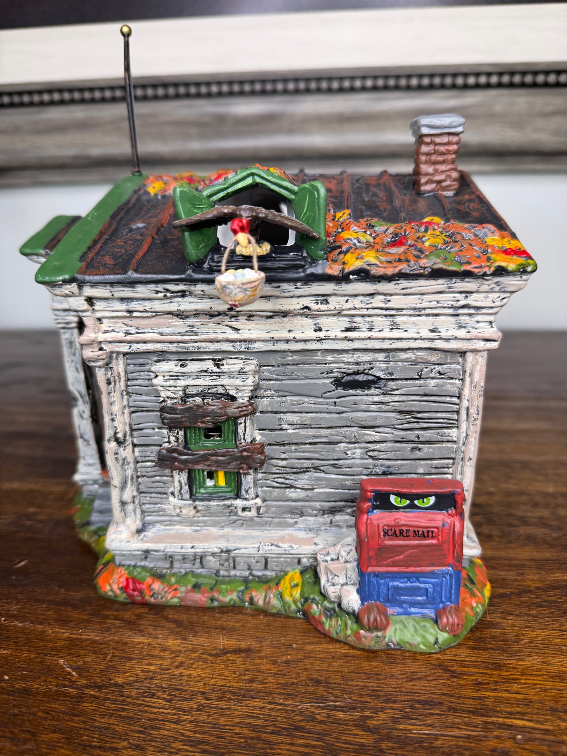 Dept 56 Snow Village Halloween "Ghost Office" New in Box