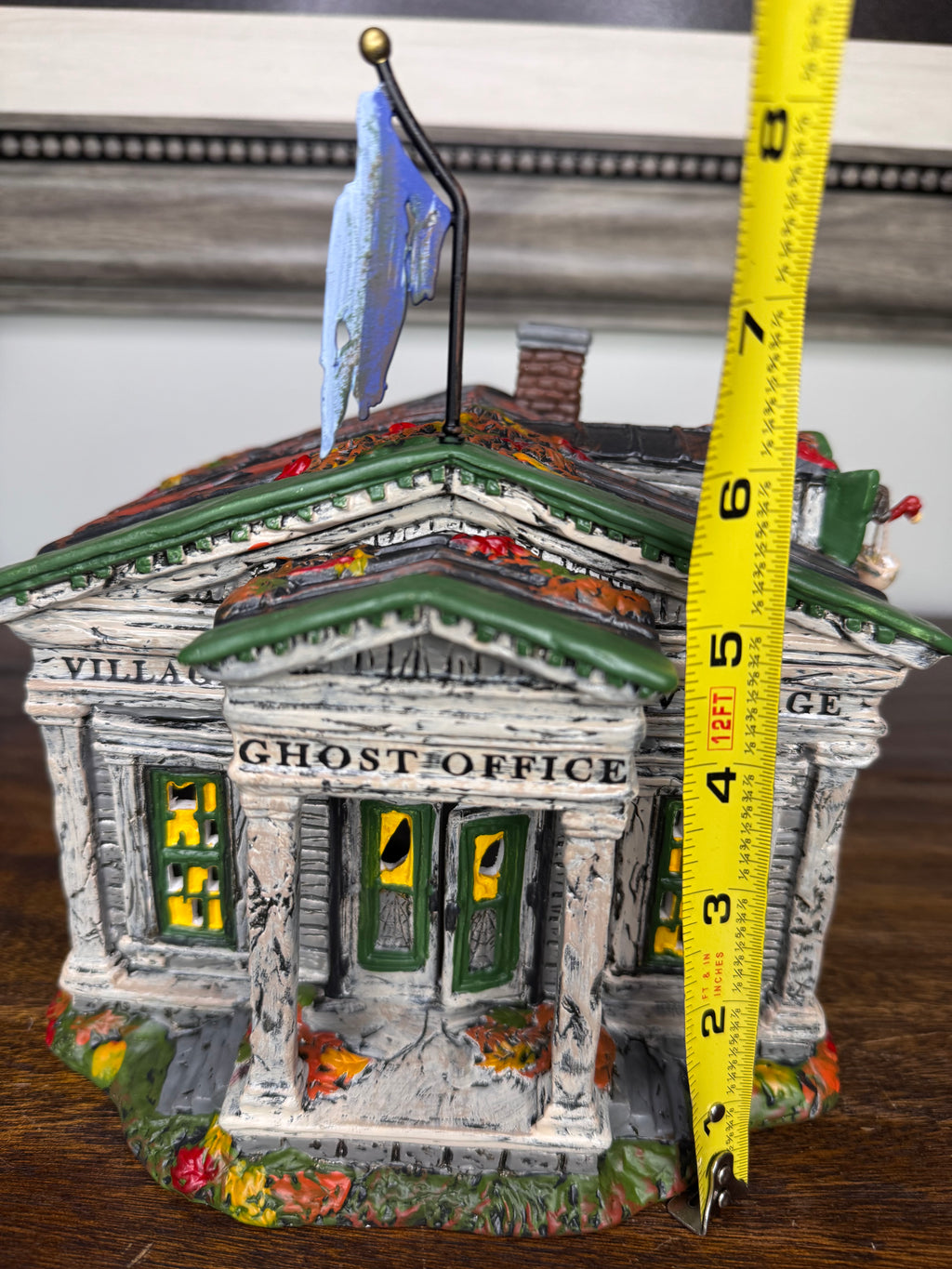 Dept 56 Snow Village Halloween "Ghost Office" New in Box