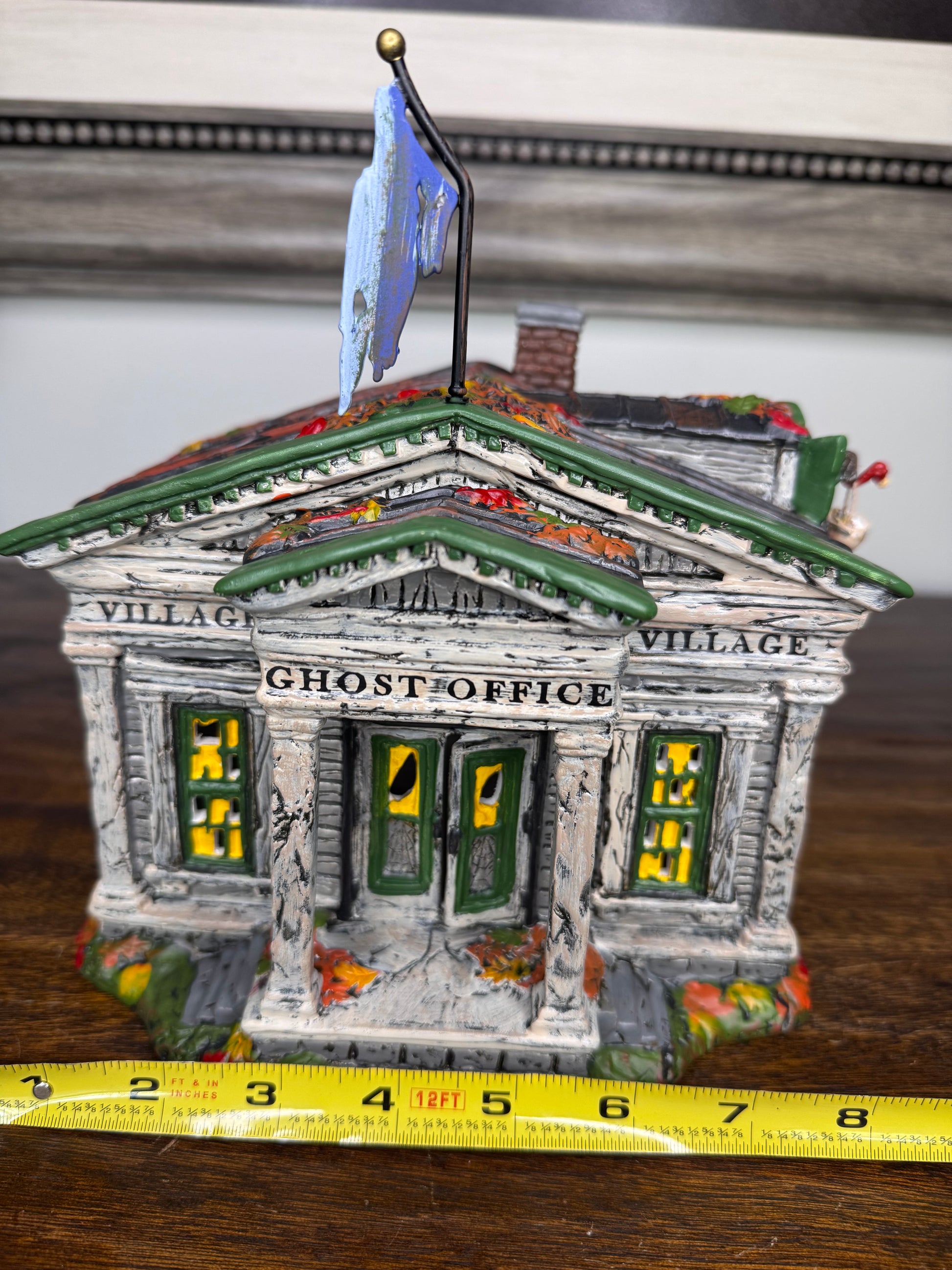 Dept 56 Snow Village Halloween "Ghost Office" New in Box