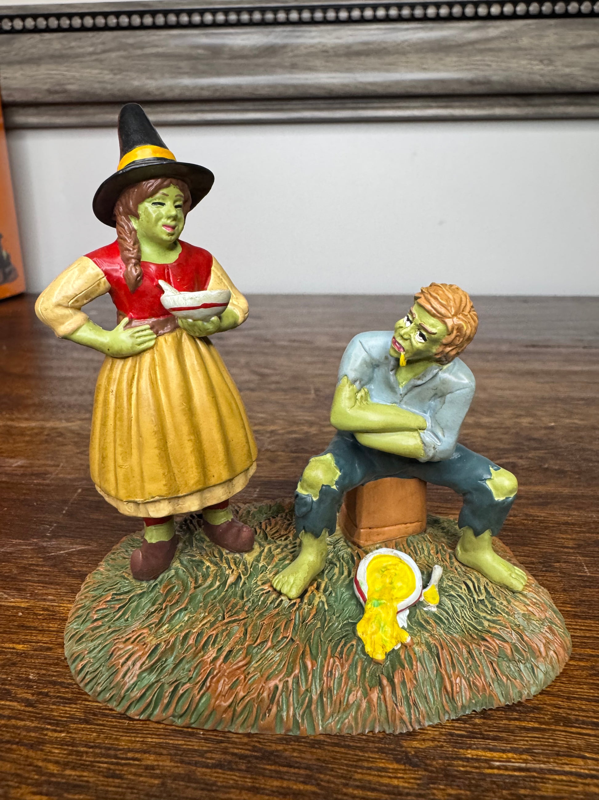 Dept 56 Snow Village Halloween Accessory "If It Doesn't Kill You..."