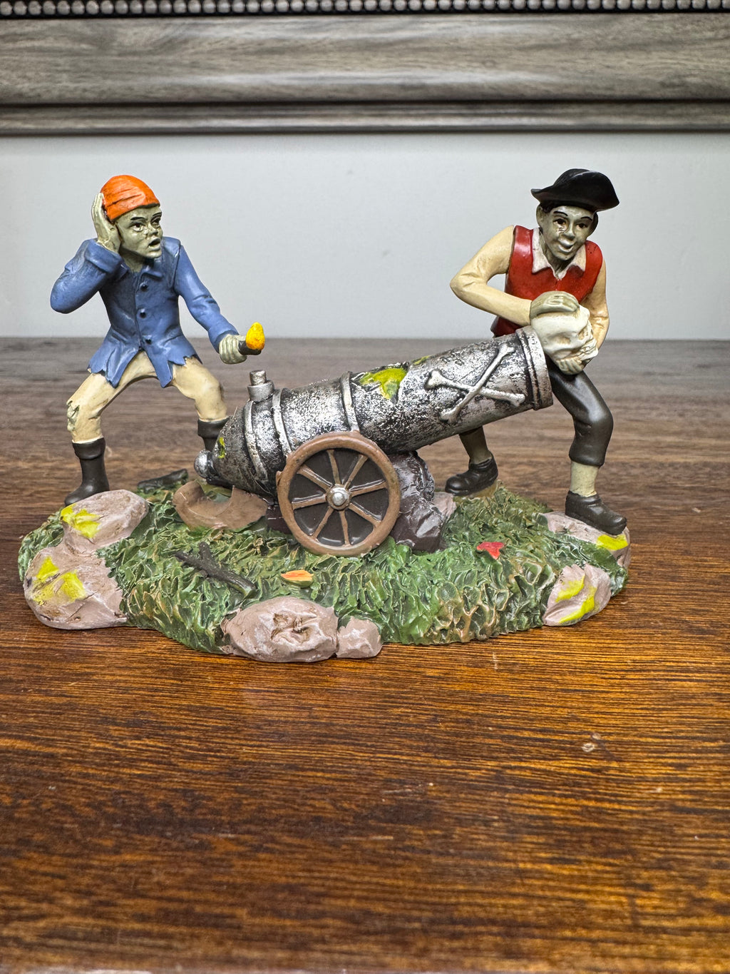 Dept 56 Snow Village Halloween Accessory "Explosive Skullduggery" NIB