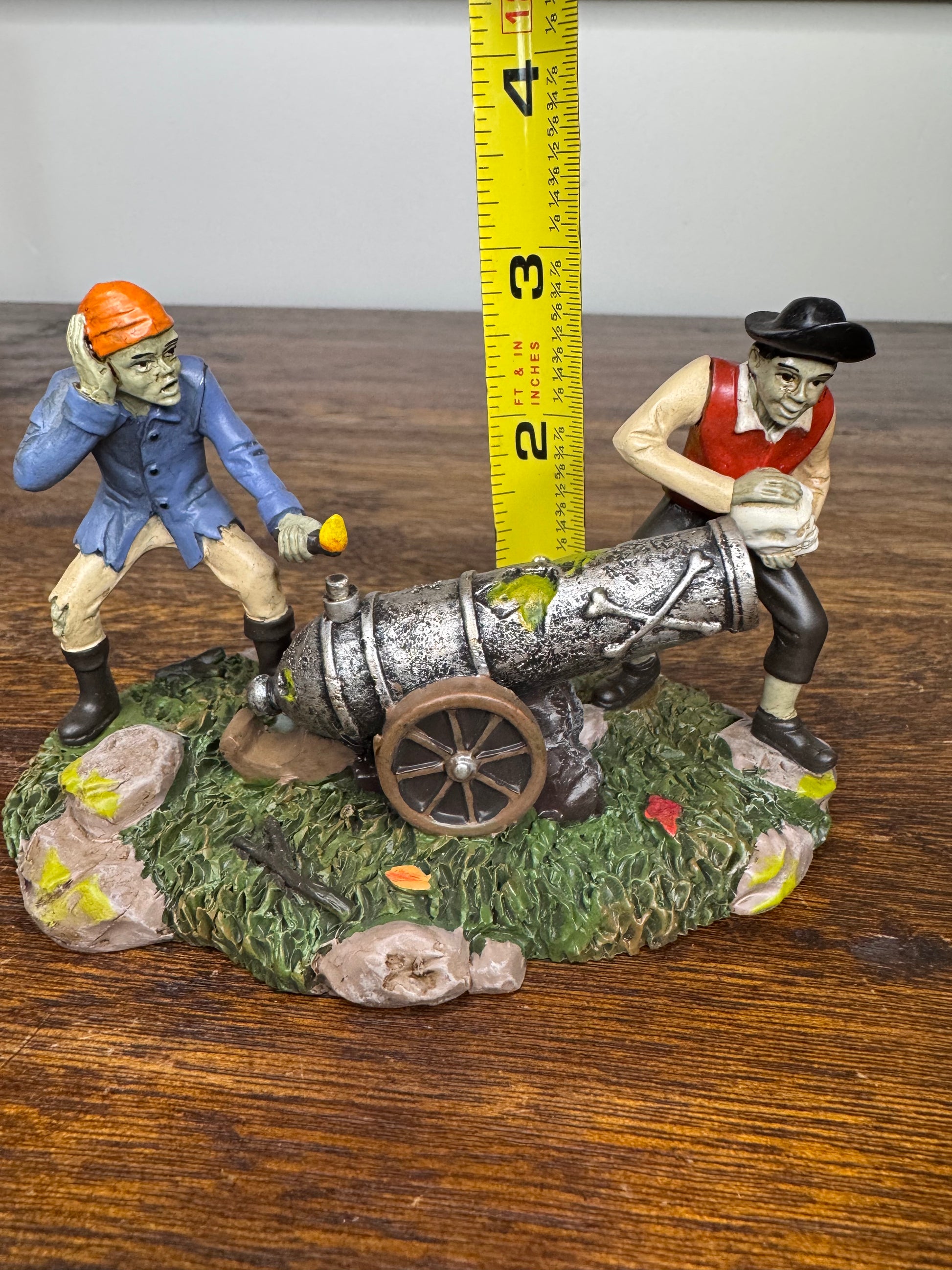 Dept 56 Snow Village Halloween Accessory "Explosive Skullduggery" NIB