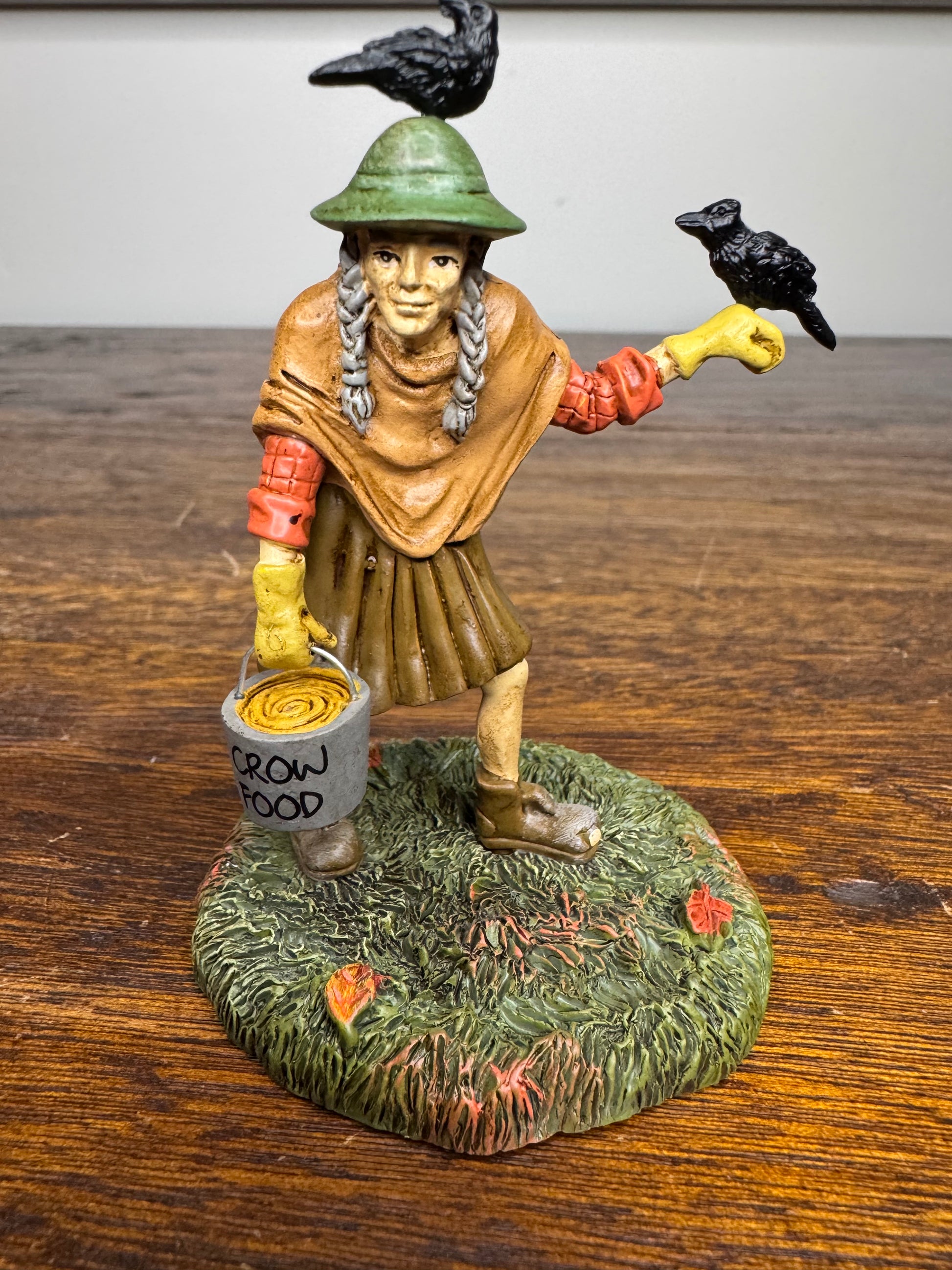 Dept 56 Snow Village Halloween Accessory " Crow Hag"