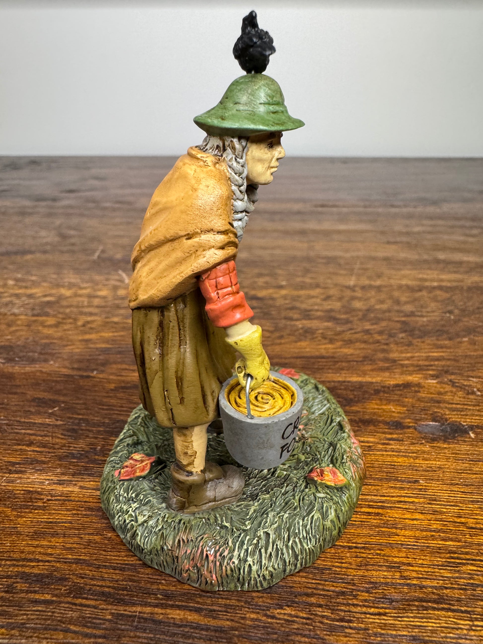 Dept 56 Snow Village Halloween Accessory " Crow Hag"