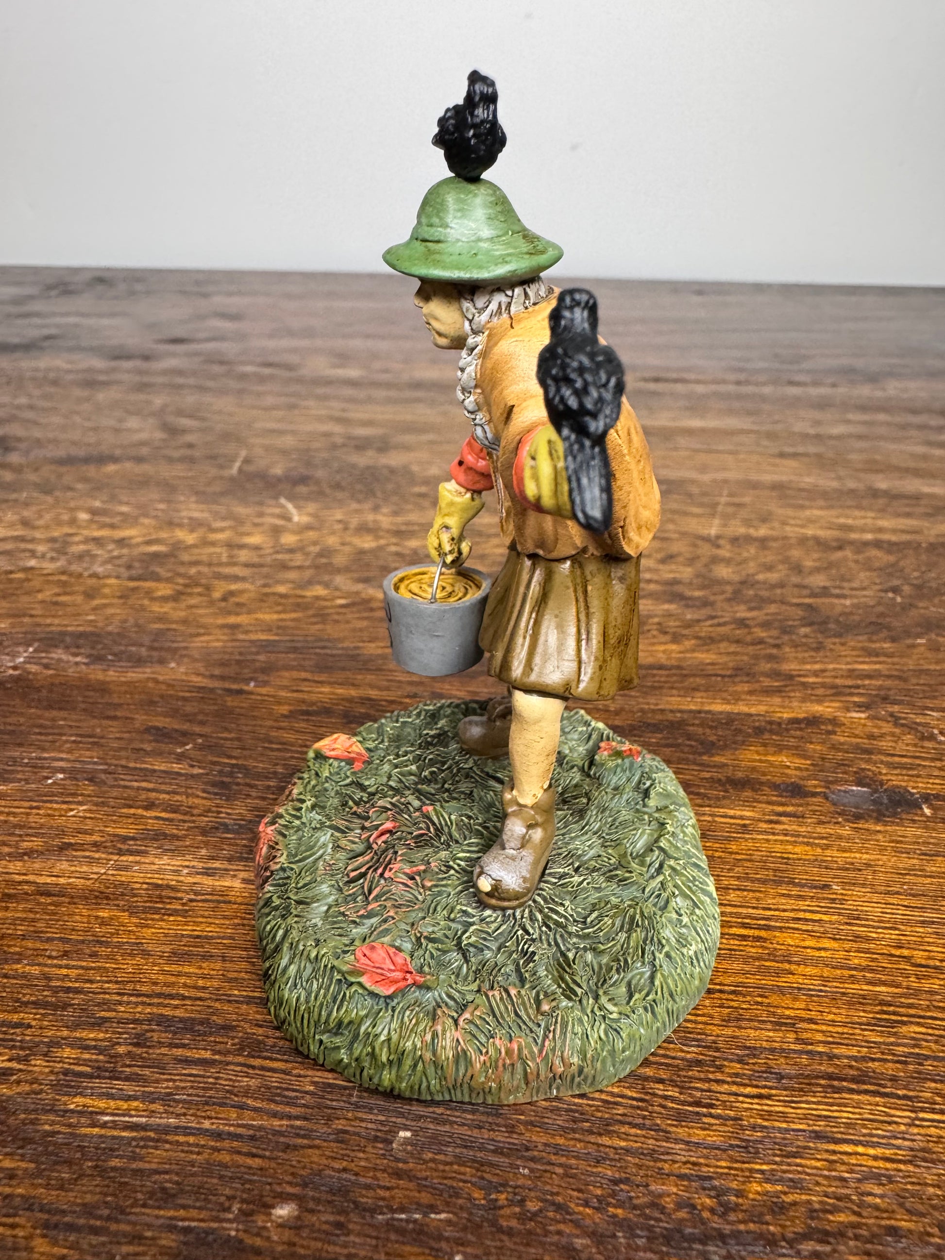 Dept 56 Snow Village Halloween Accessory " Crow Hag"