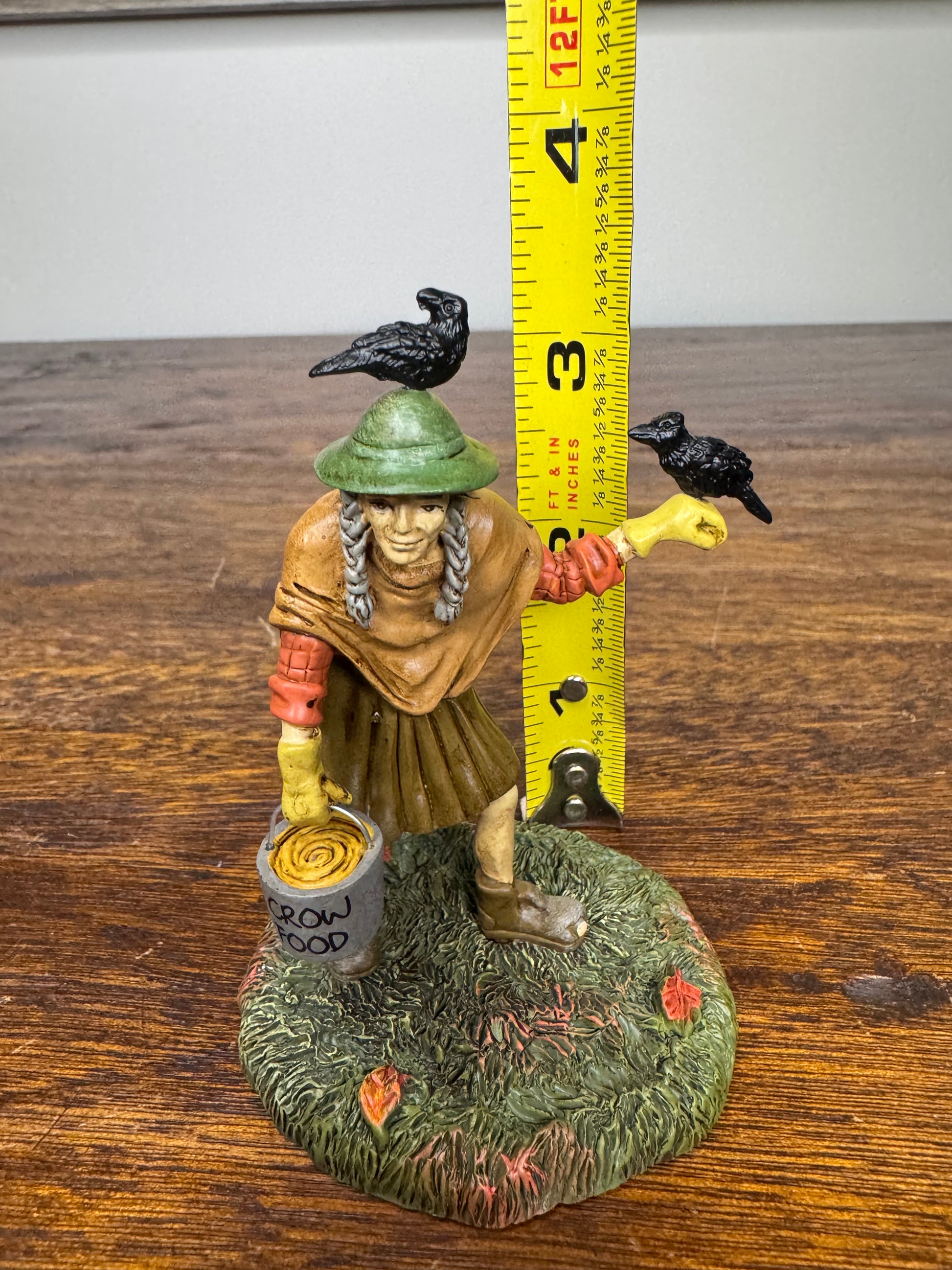 Dept 56 Snow Village Halloween Accessory " Crow Hag"