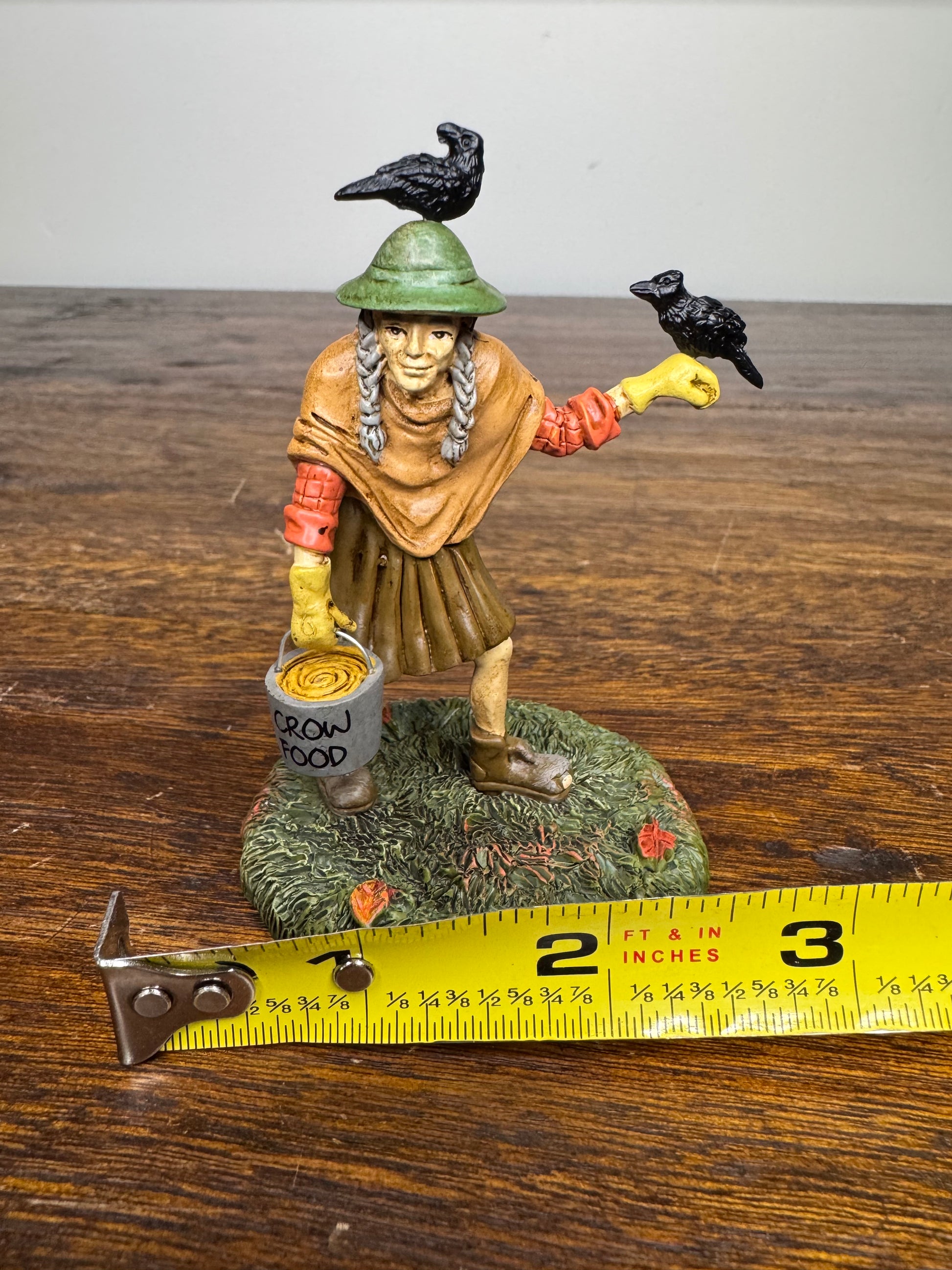 Dept 56 Snow Village Halloween Accessory " Crow Hag"