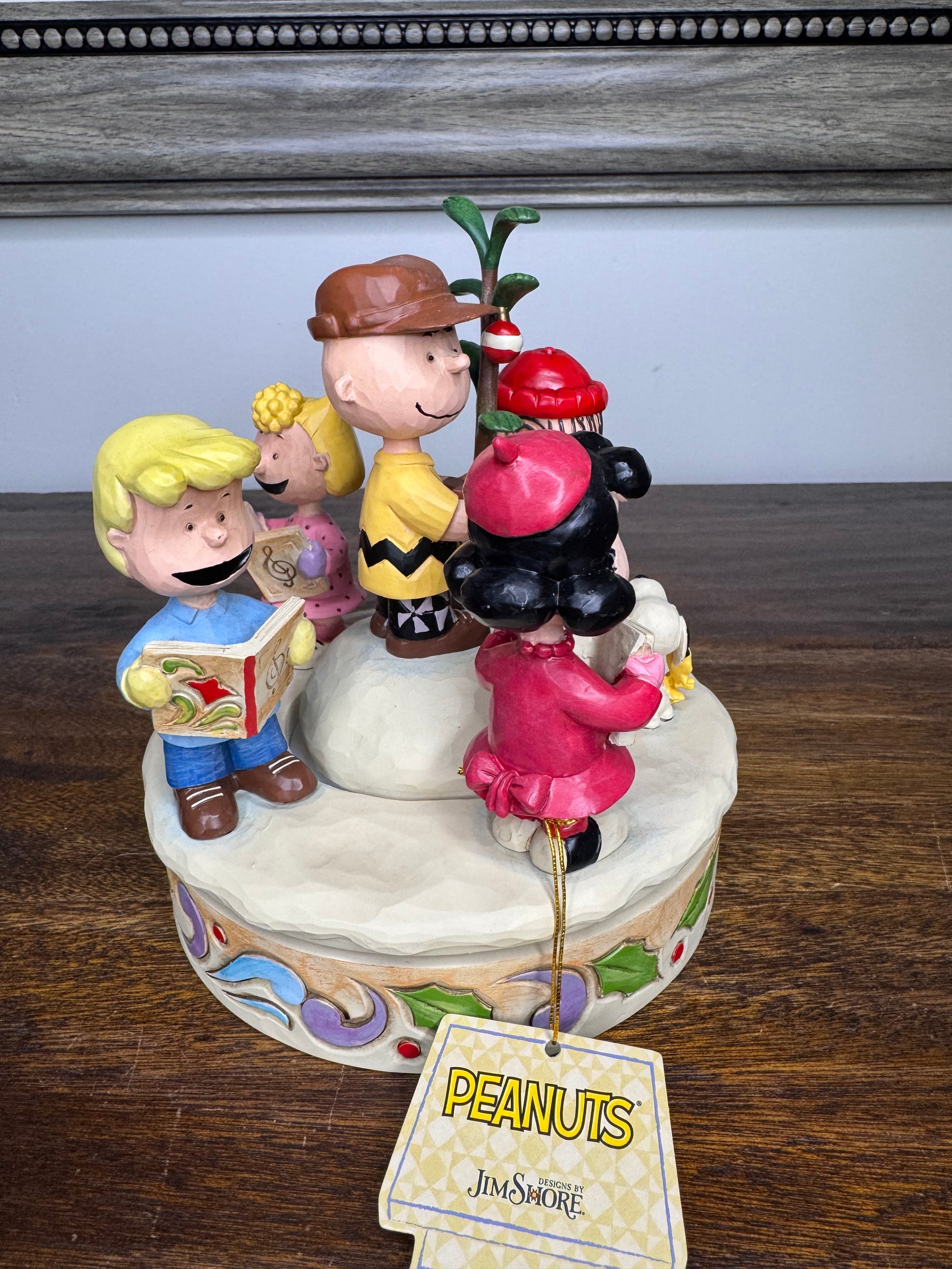 Peanuts by Jim Shore "Spreading Christmas Cheer" NIB