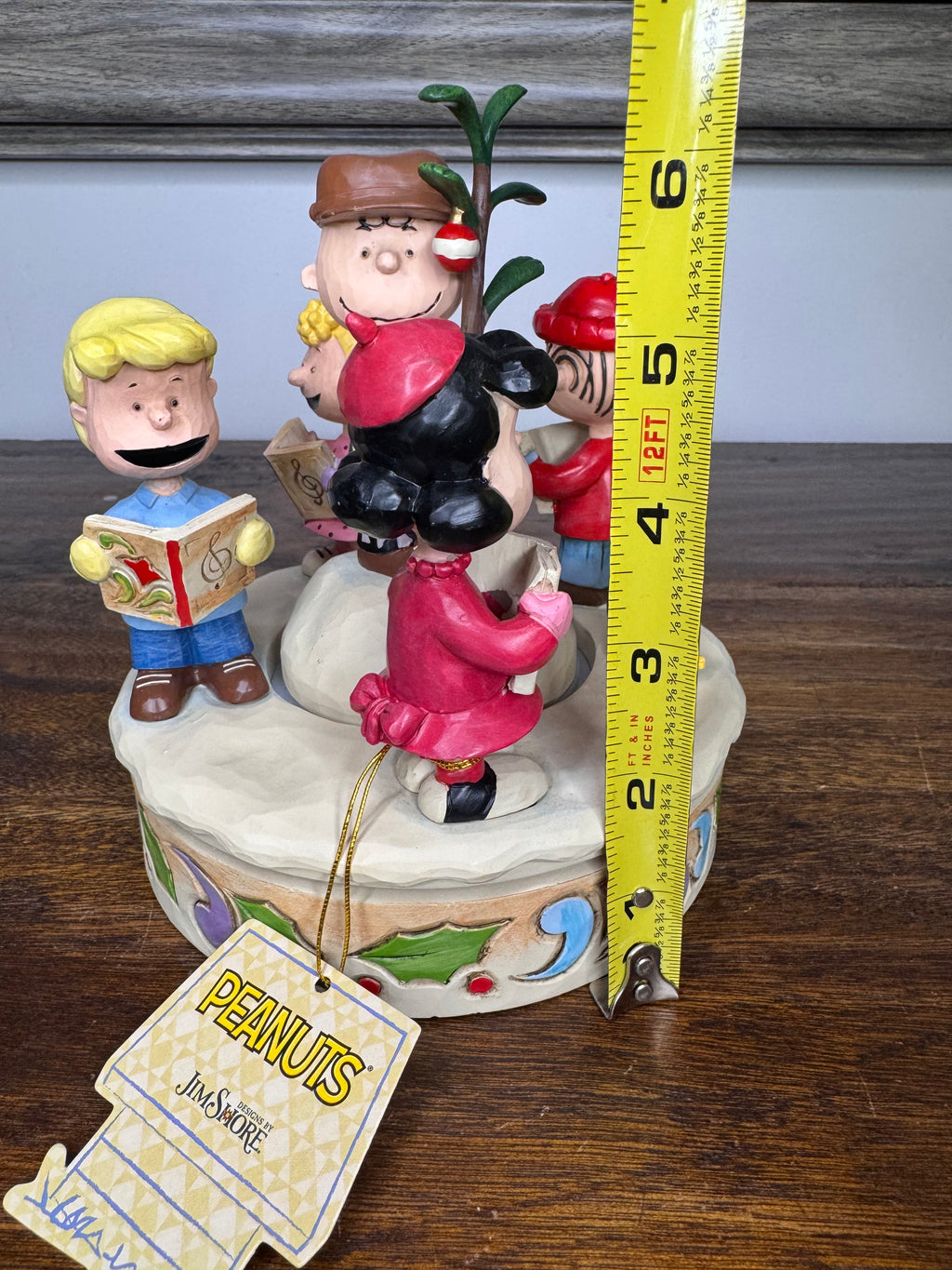 Peanuts by Jim Shore "Spreading Christmas Cheer" NIB