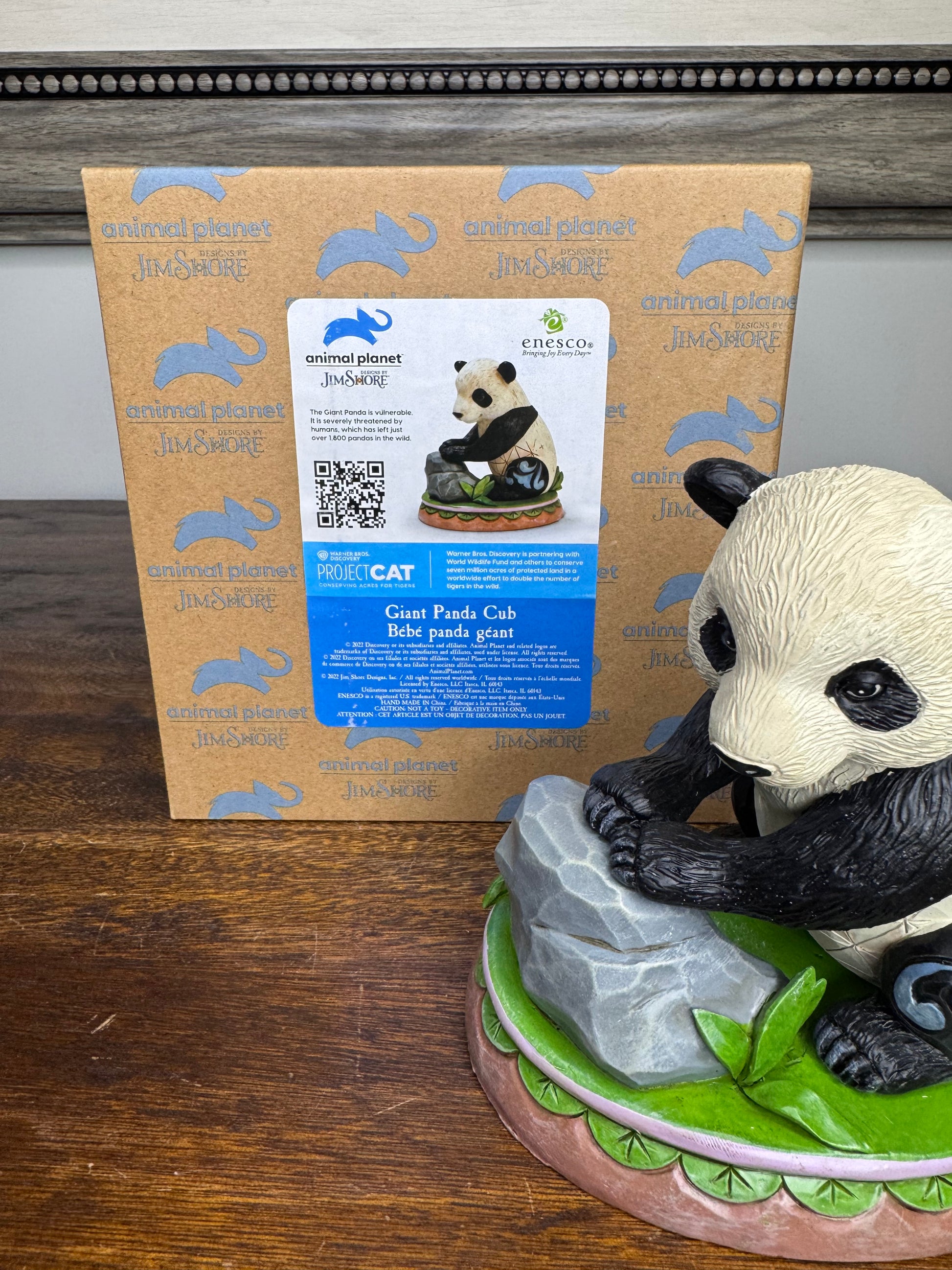 Jim Shore Heartwood Creek Giant Panda Cub NIB