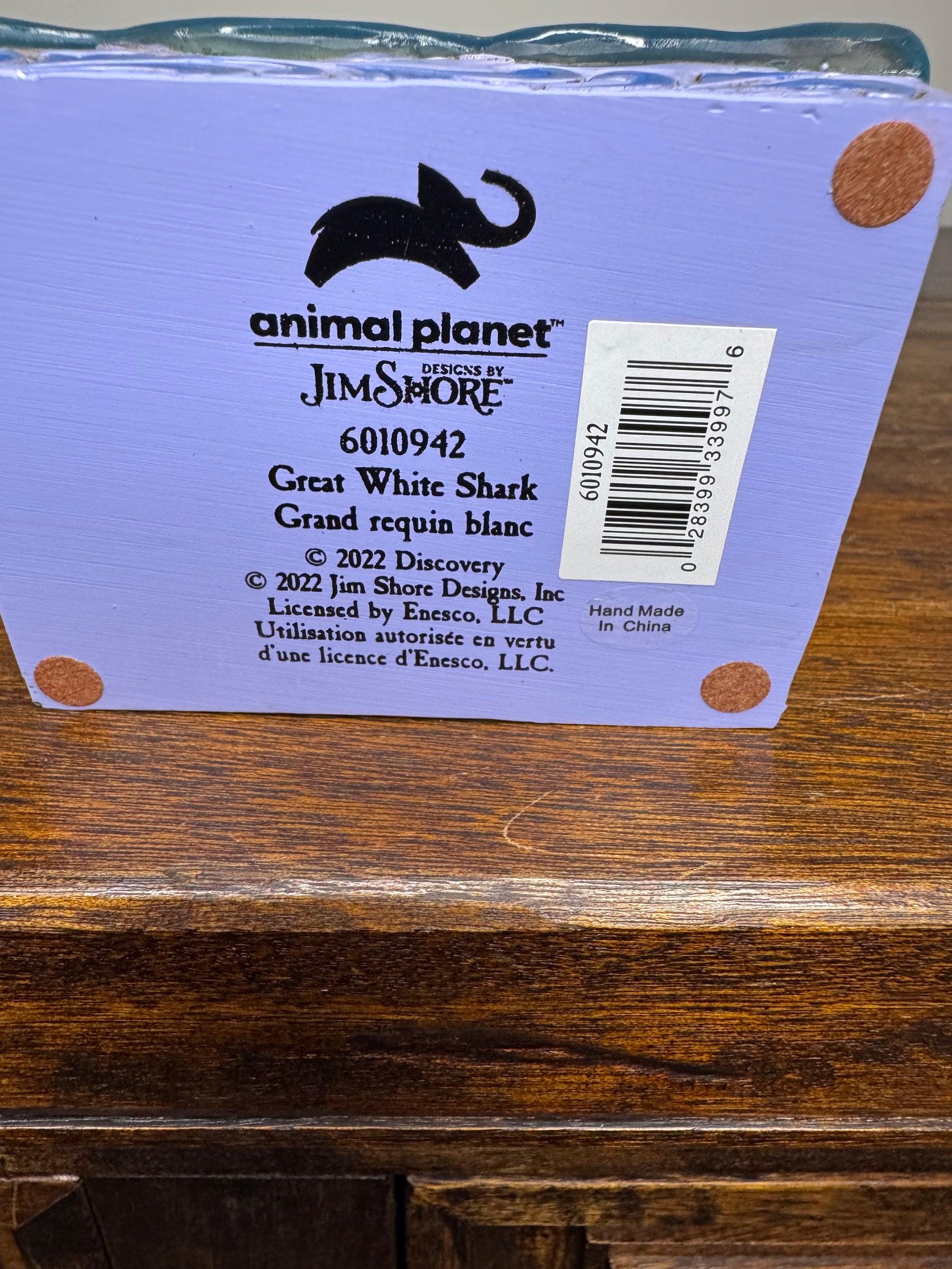 Jim Shore Heartwood Creek Great White Shark NIB