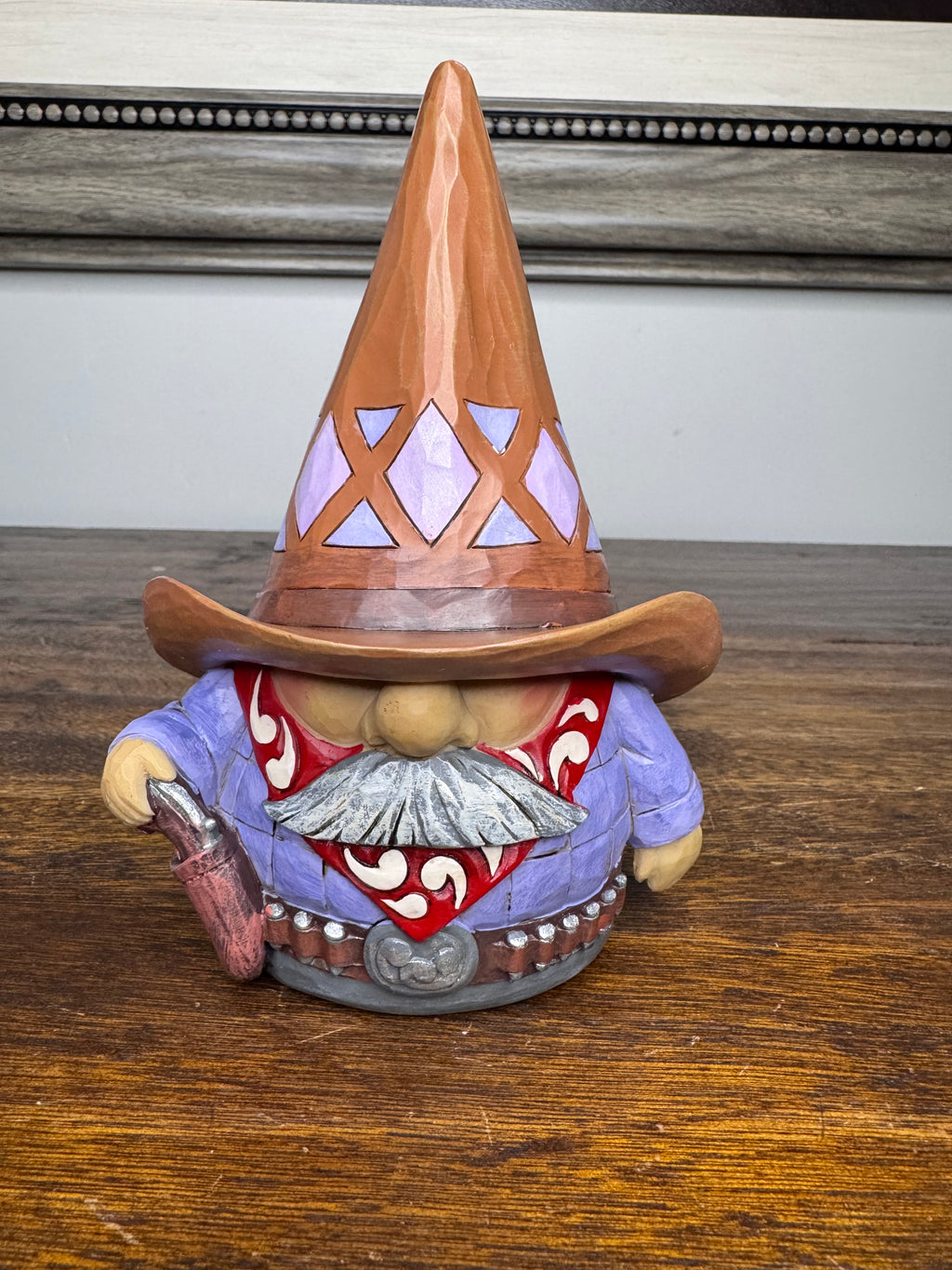 Jim Shore Heartwood Creek Cowboy Gnome NIB