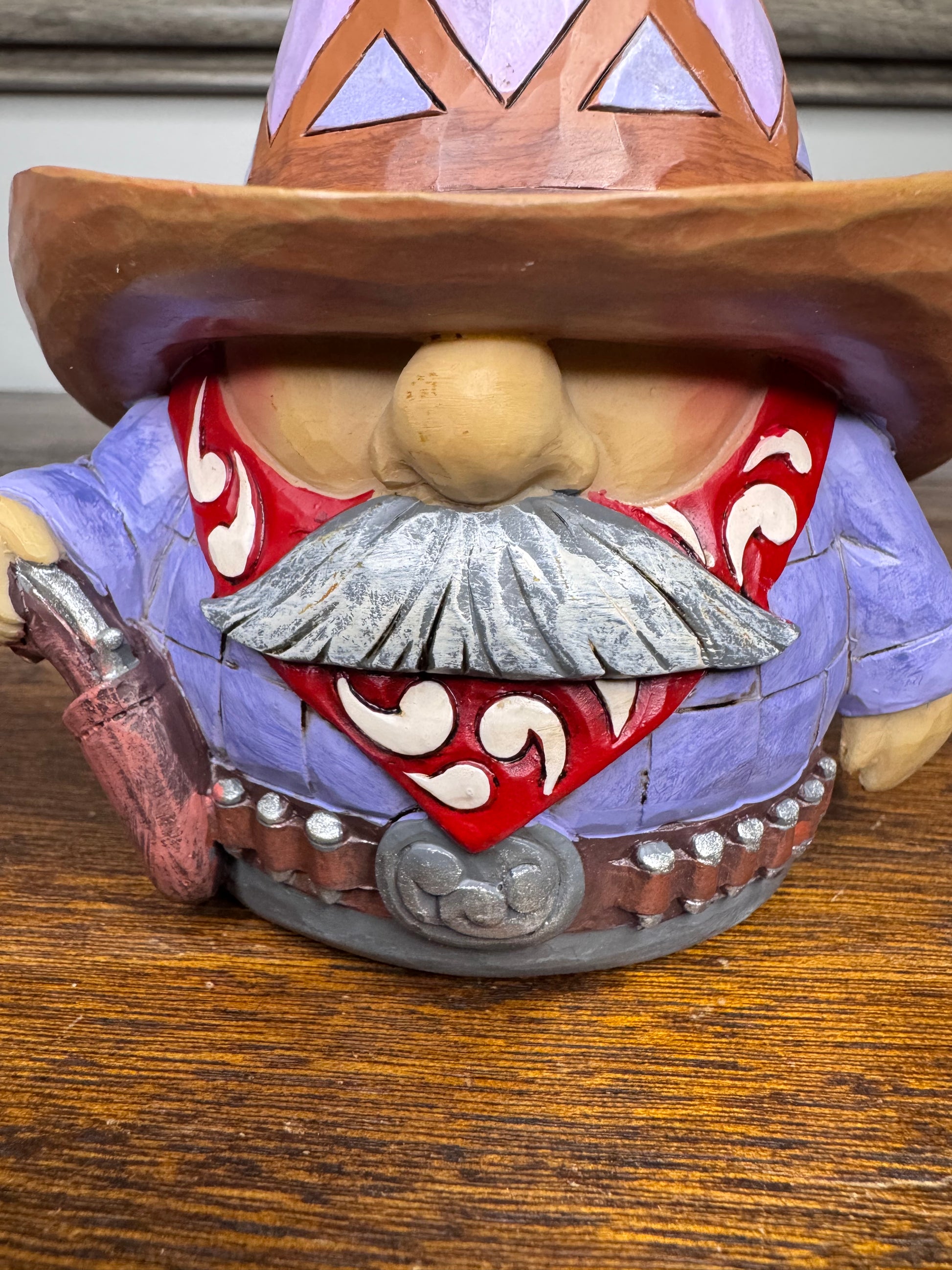 Jim Shore Heartwood Creek Cowboy Gnome NIB