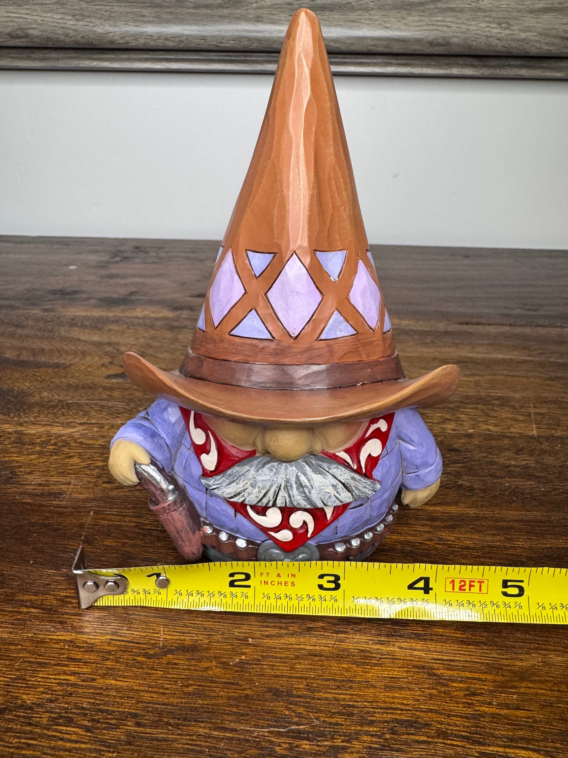 Jim Shore Heartwood Creek Cowboy Gnome NIB