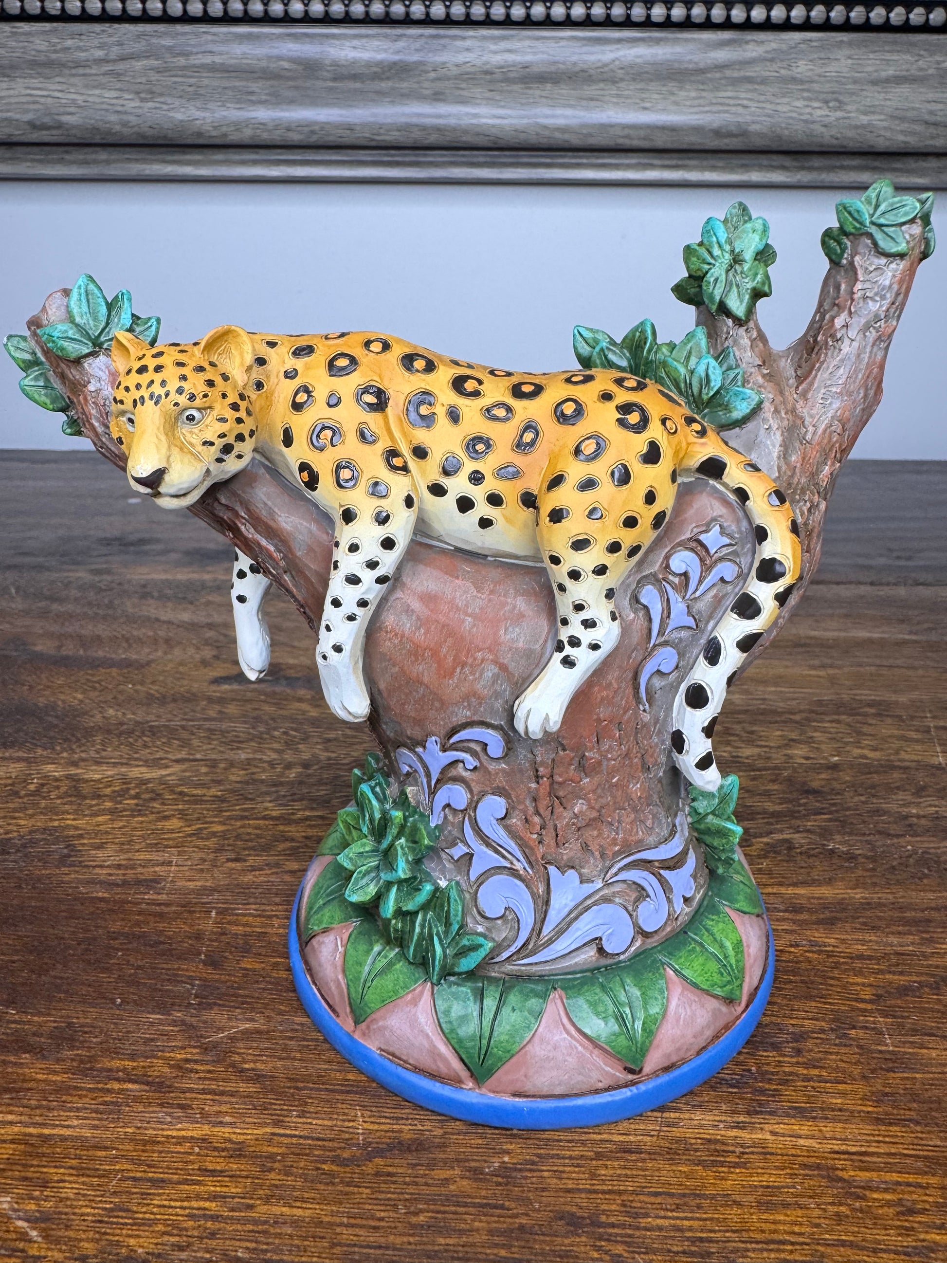 Jim Shore Heartwood Creek Amur Leopard NIB