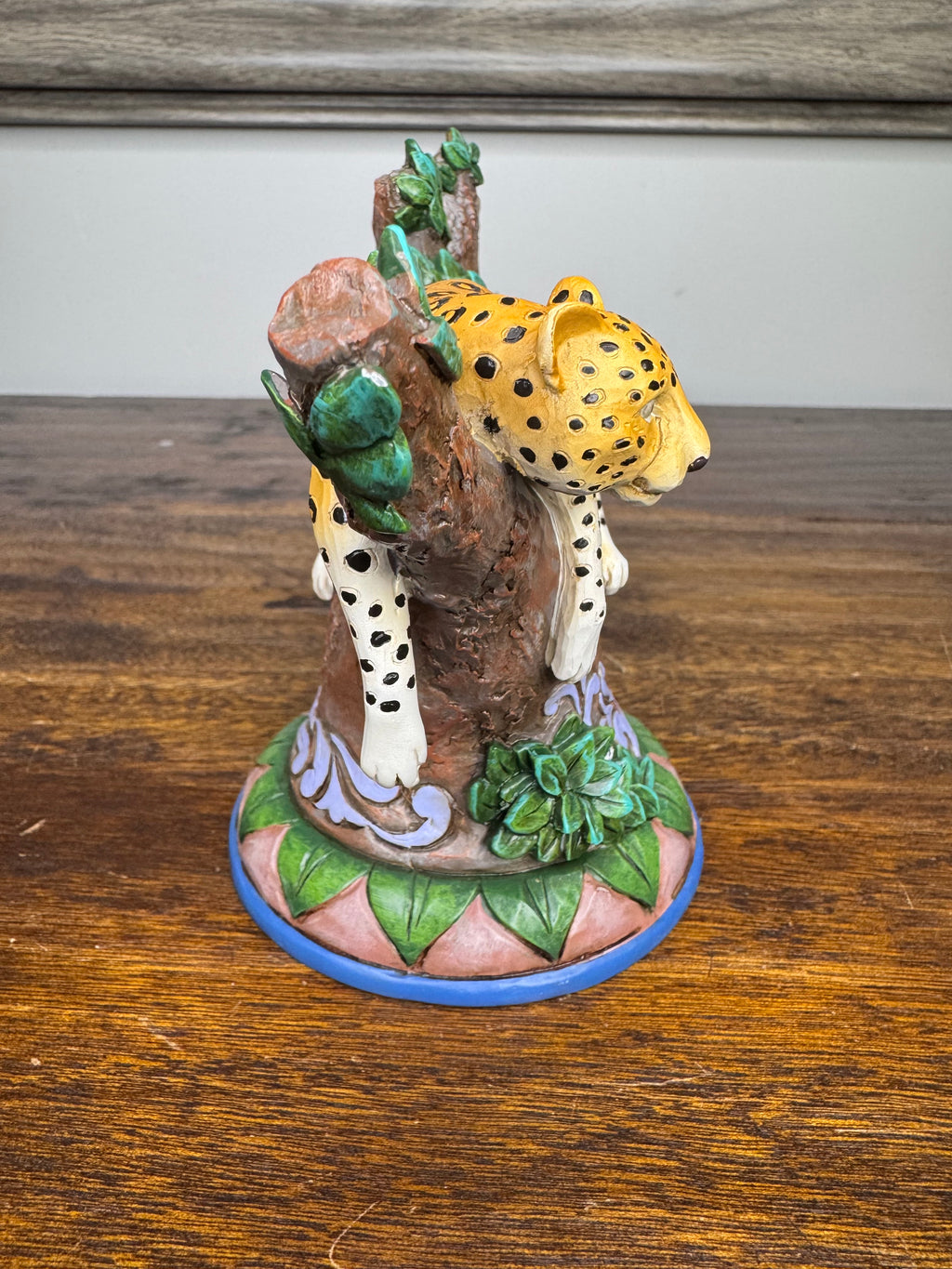 Jim Shore Heartwood Creek Amur Leopard NIB