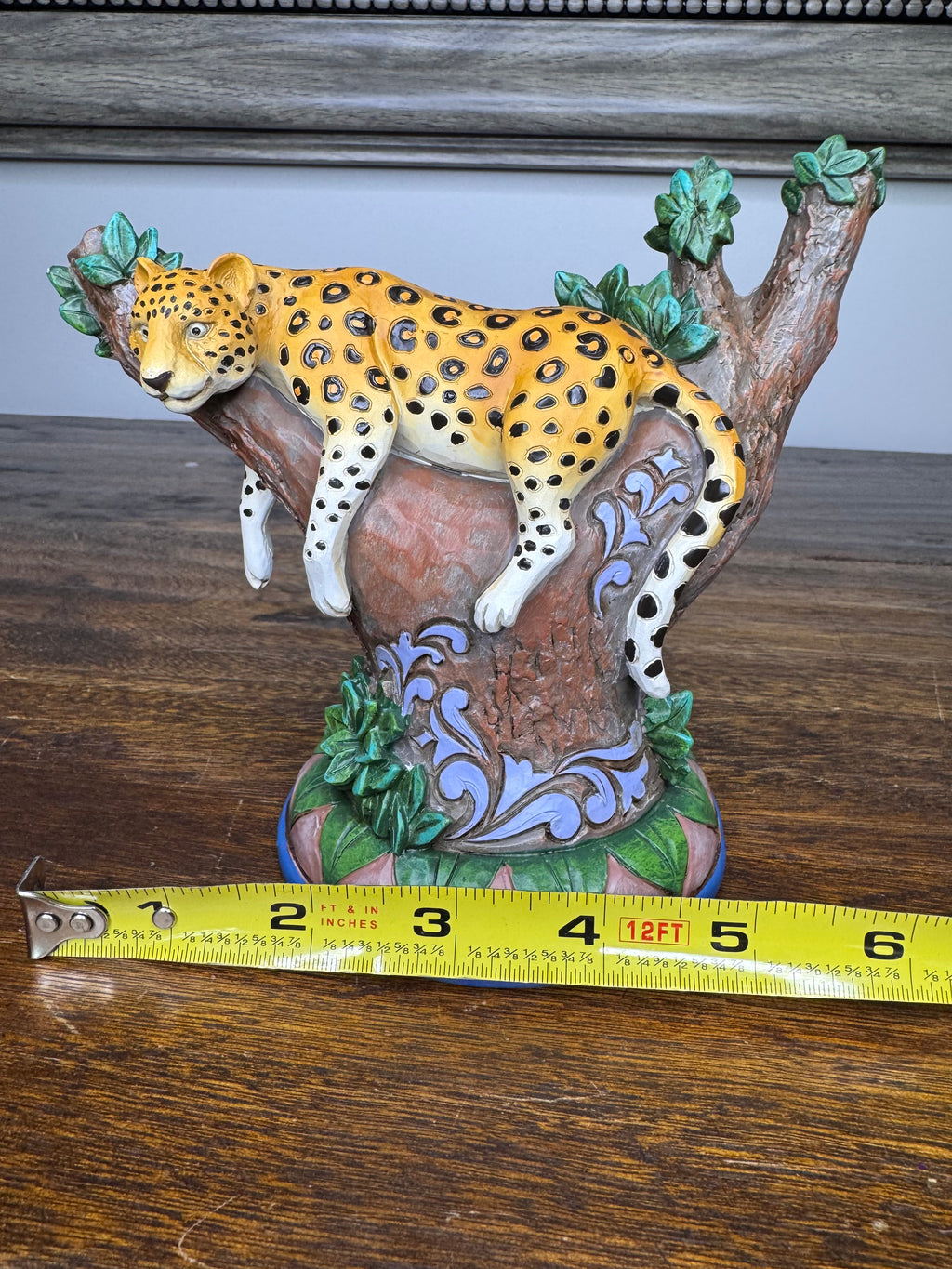 Jim Shore Heartwood Creek Amur Leopard NIB