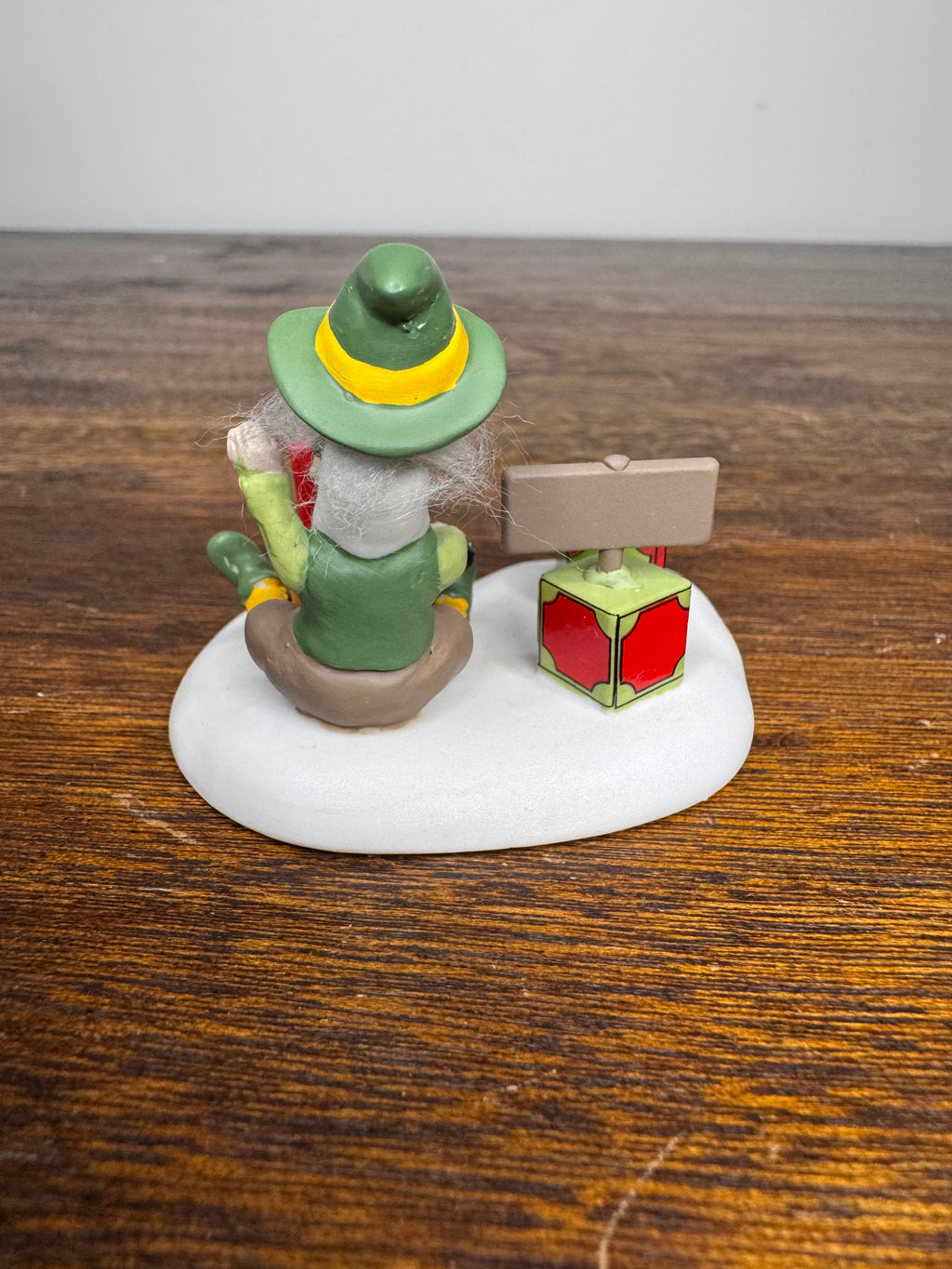 Dept 56 North Pole Village Accessory "This One Passes QC" NIB