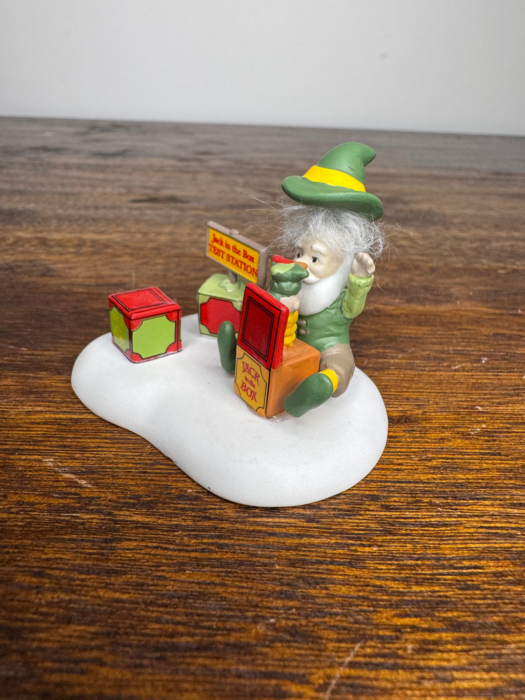 Dept 56 North Pole Village Accessory "This One Passes QC" NIB