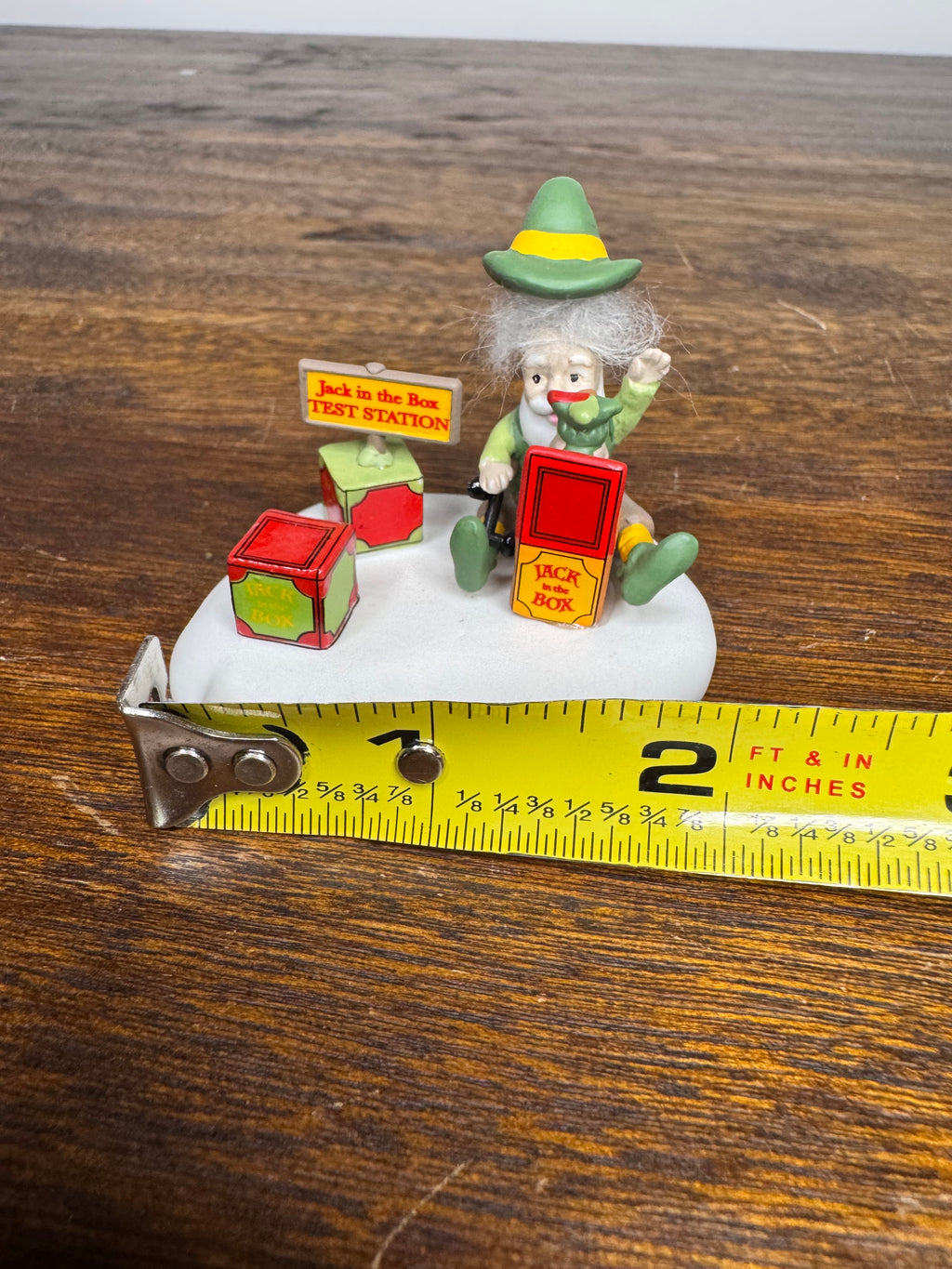 Dept 56 North Pole Village Accessory "This One Passes QC" NIB