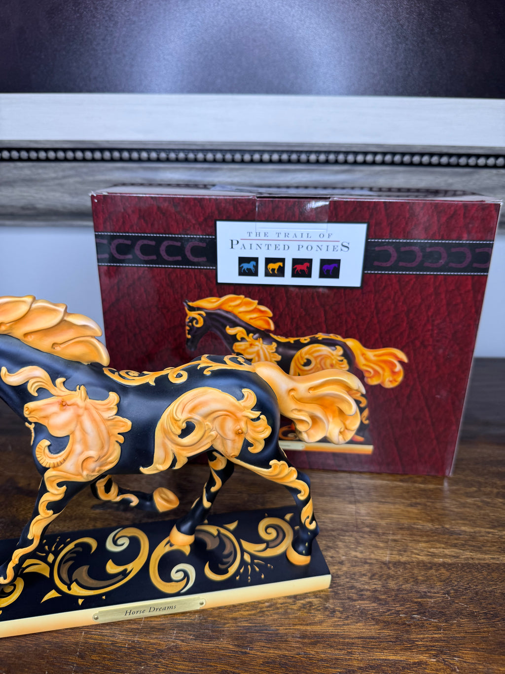 Trail of Painted Ponies Horse Dreams Figurine 1st Ed