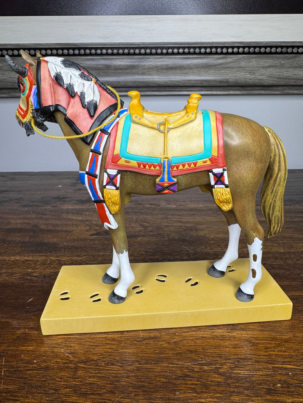 Trail of Painted Ponies Buffalo Medicine Figurine NIB