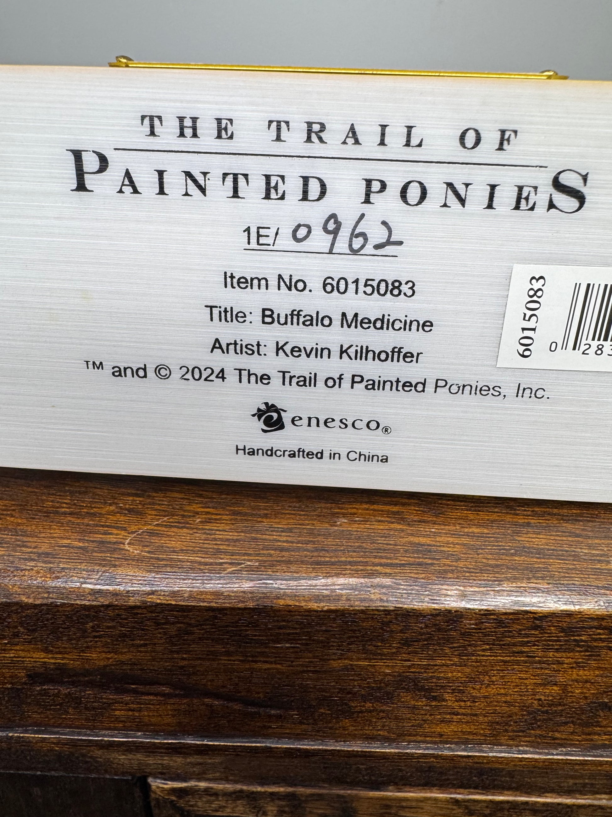 Trail of Painted Ponies Buffalo Medicine Figurine NIB